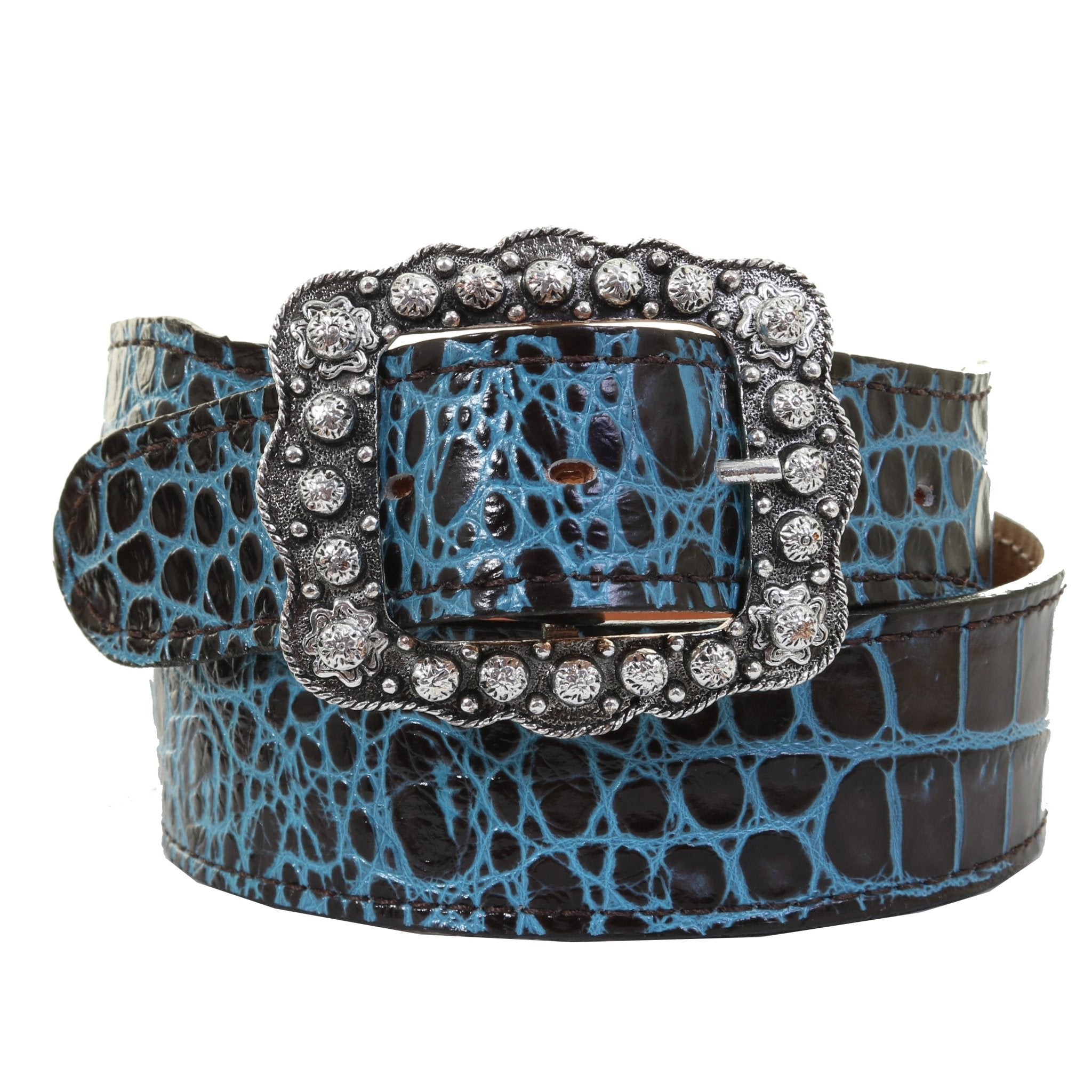 B1221 - Albuquerque Croc Belt - Double J Saddlery