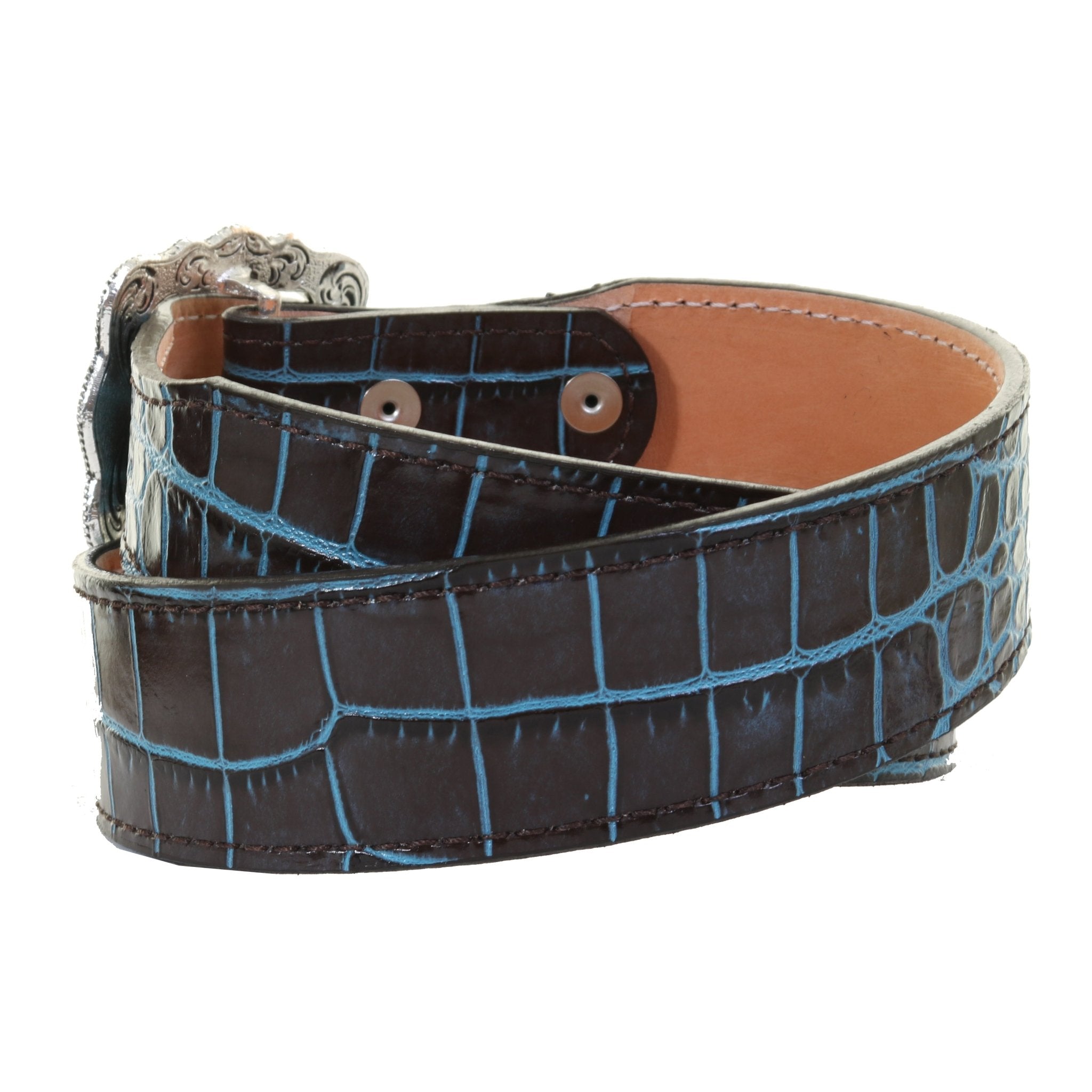 B1221 - Albuquerque Croc Belt - Double J Saddlery