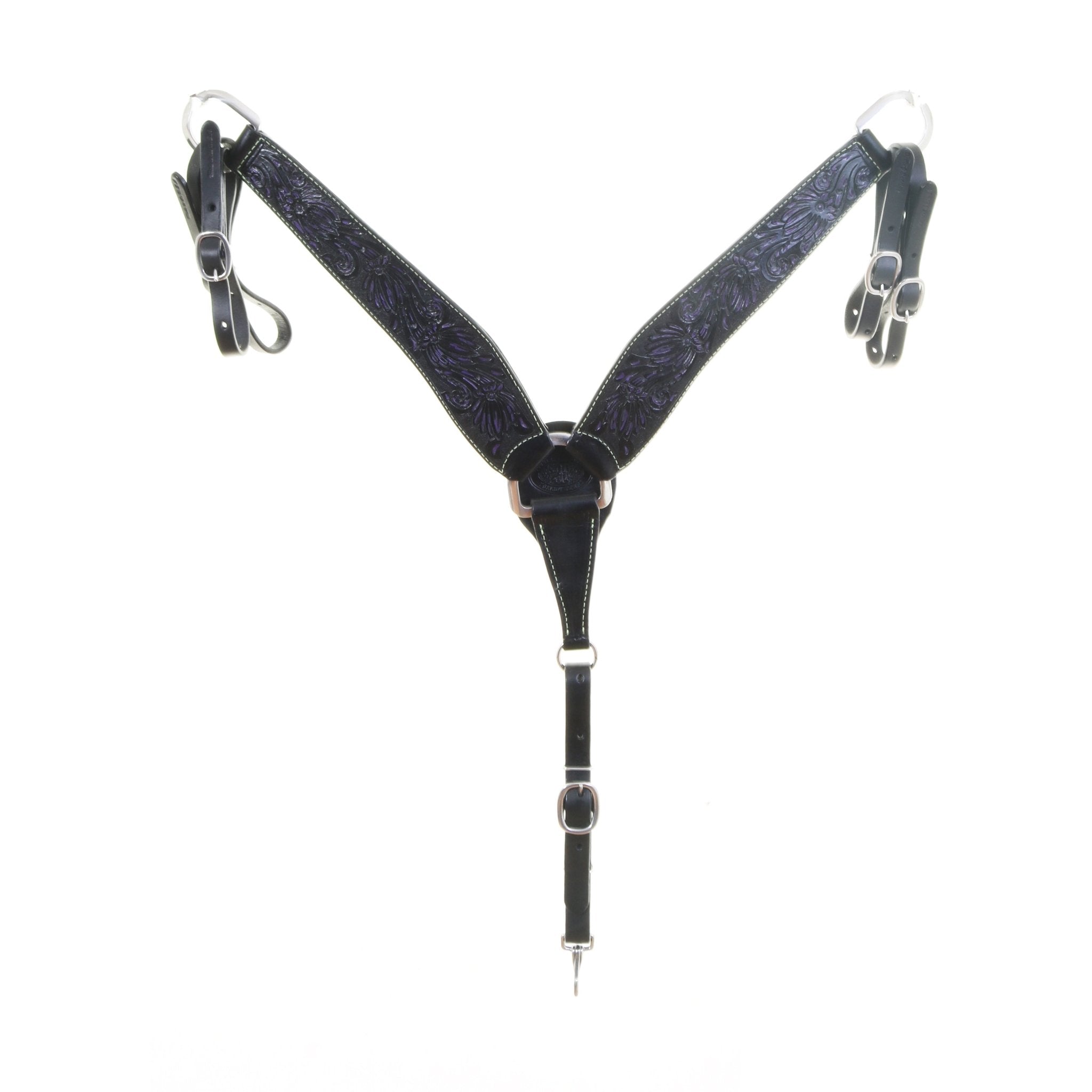 BC00 - Black Willow Breast Collar - $300 - Double J Saddlery