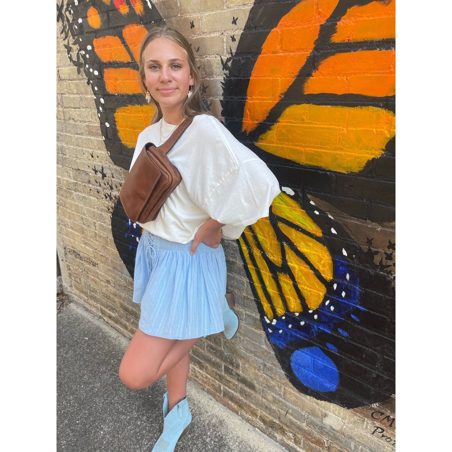 BUM06 - Brandy Pull up Bum Bag - Double J Saddlery