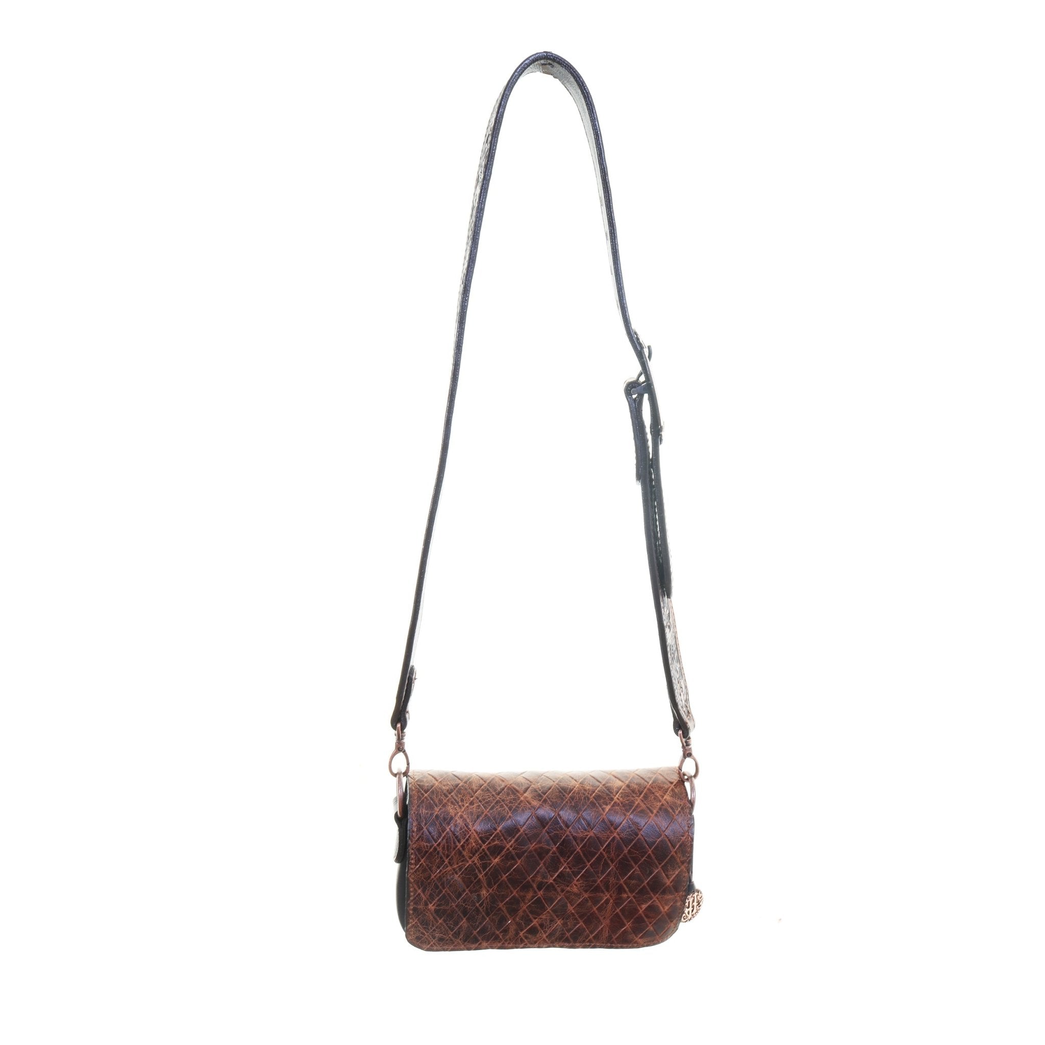 BUM10 - Diamond Weave Bum Bag - Double J Saddlery