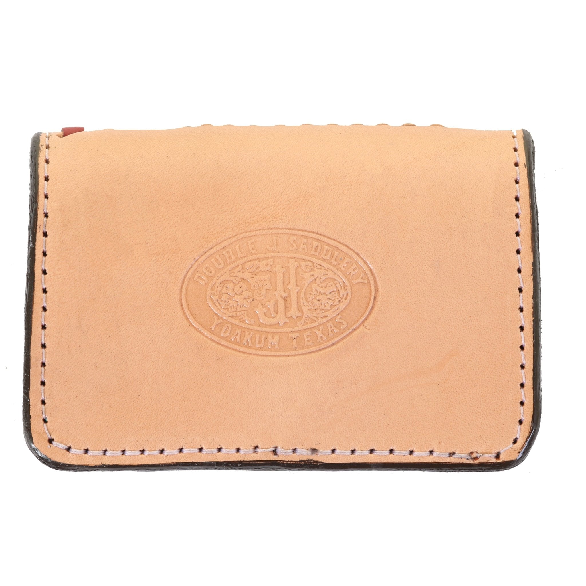 BUS101A - Cactus Tooled Business Card Holder - Double J Saddlery