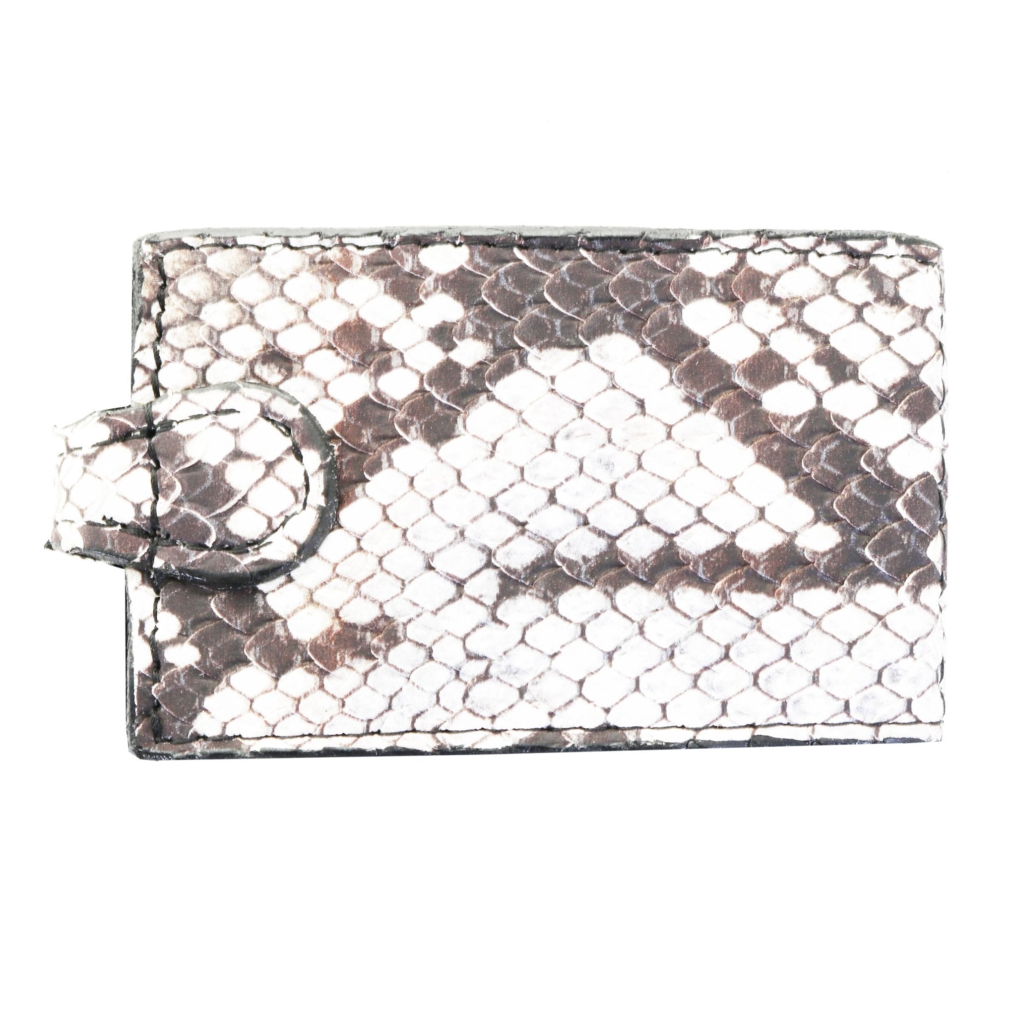 BUS114 - Cobra Snake Skin Business Card Holder - Double J Saddlery