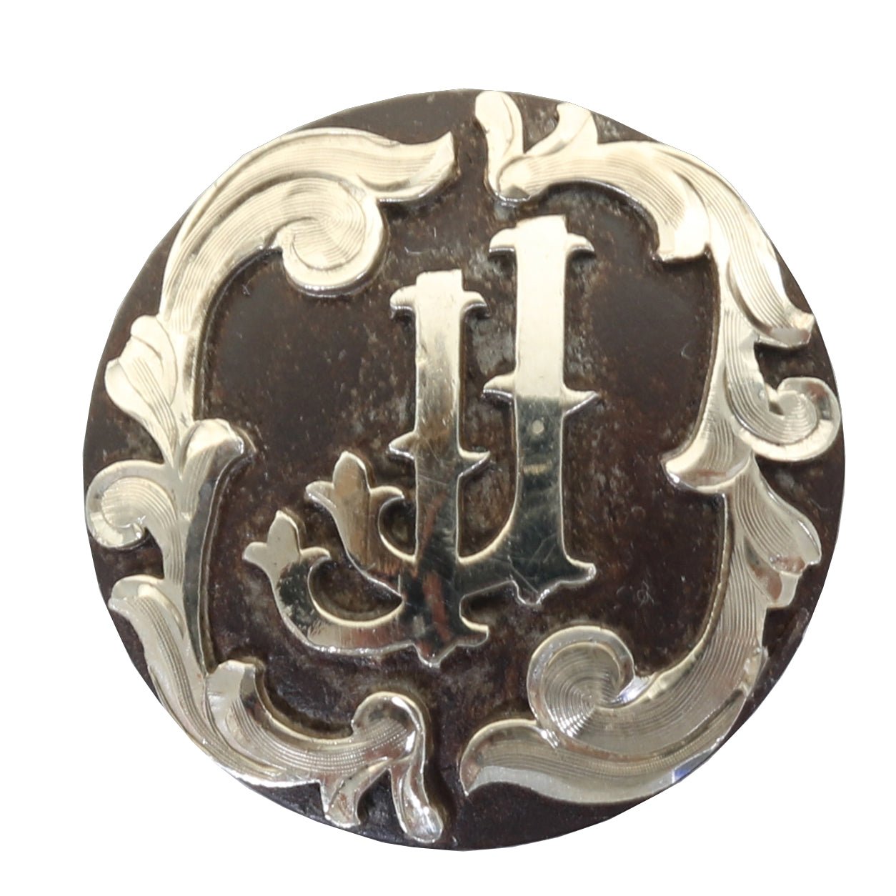 C1623 - Brown JJ Concho - Double J Saddlery