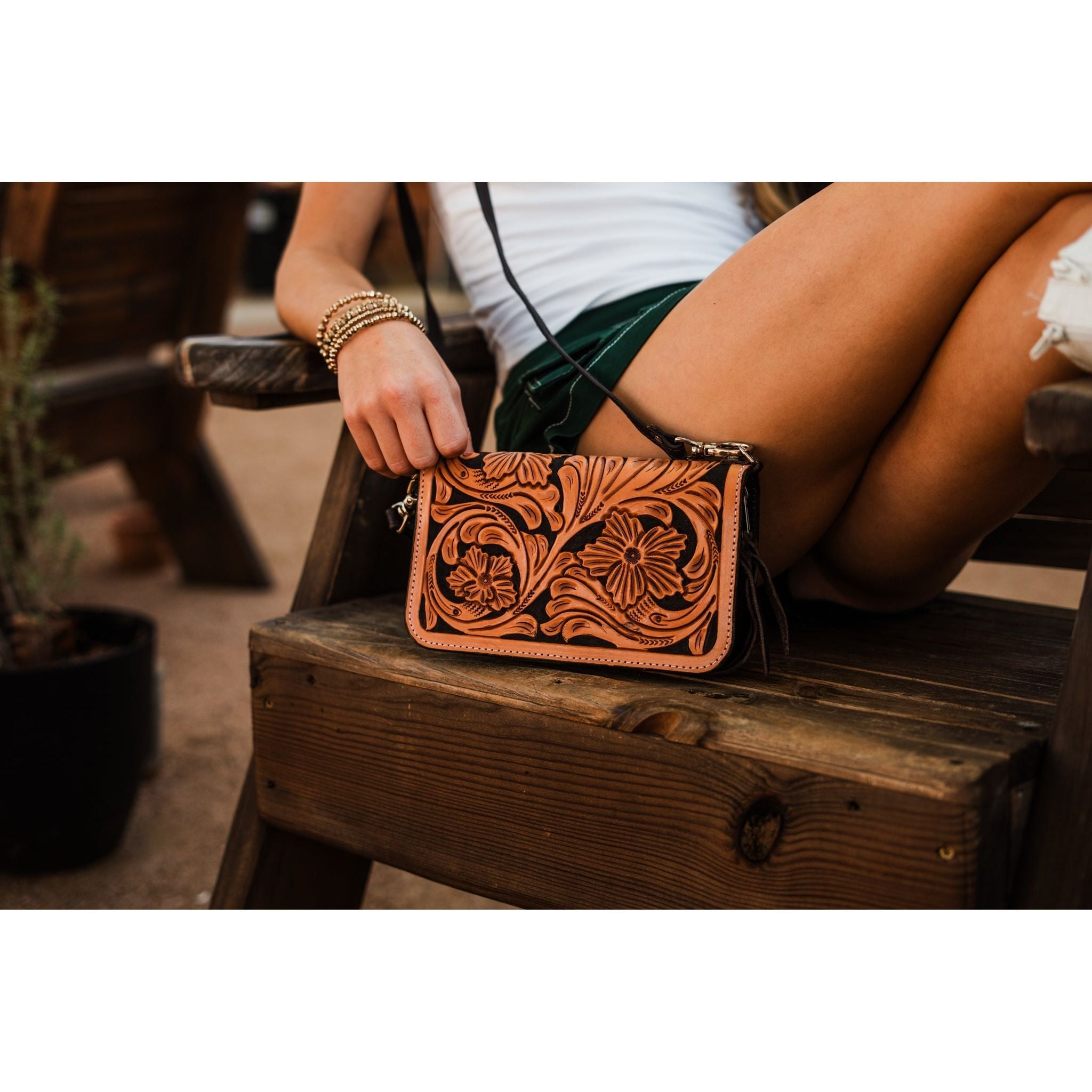 CO232 - Sheridan Daisy Clutch Organizer - Double J Saddlery