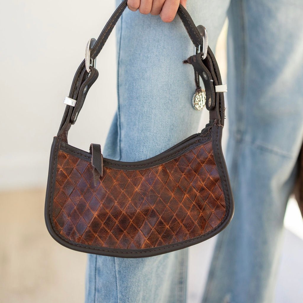 DJ02 - Diamond Weave Purse - Double J Saddlery