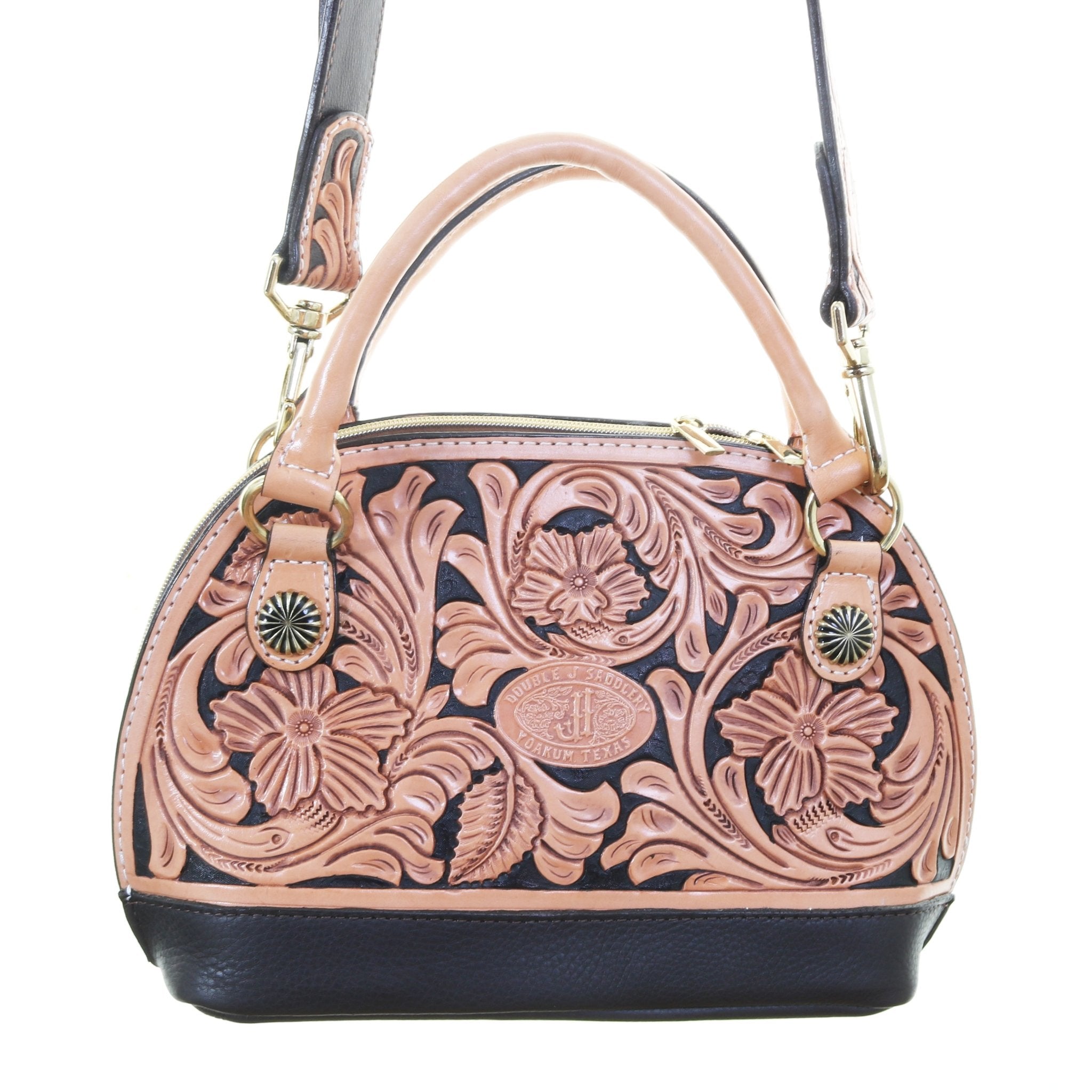DS01 - Sheridan Daisy Dome Satchel - Double J Saddlery