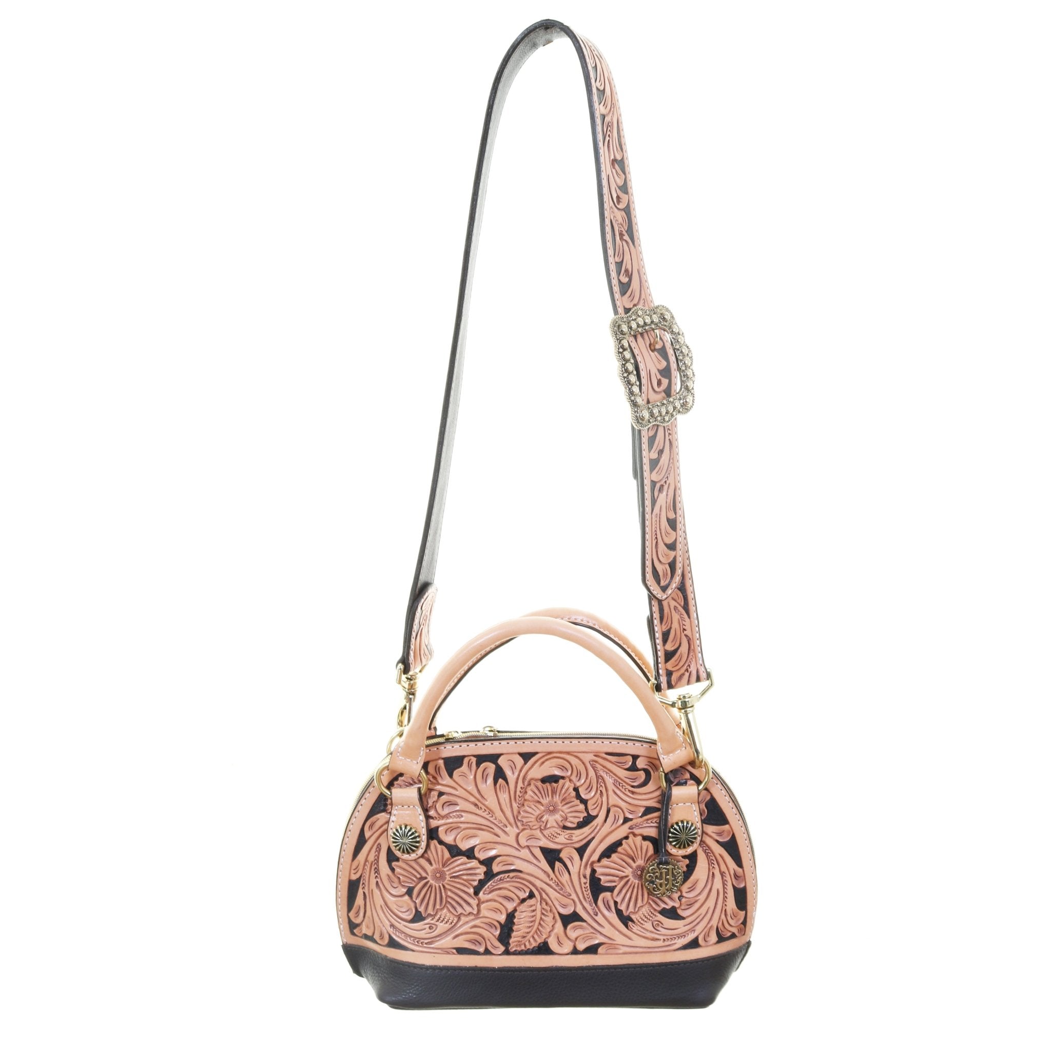 DS01 - Sheridan Daisy Dome Satchel - Double J Saddlery