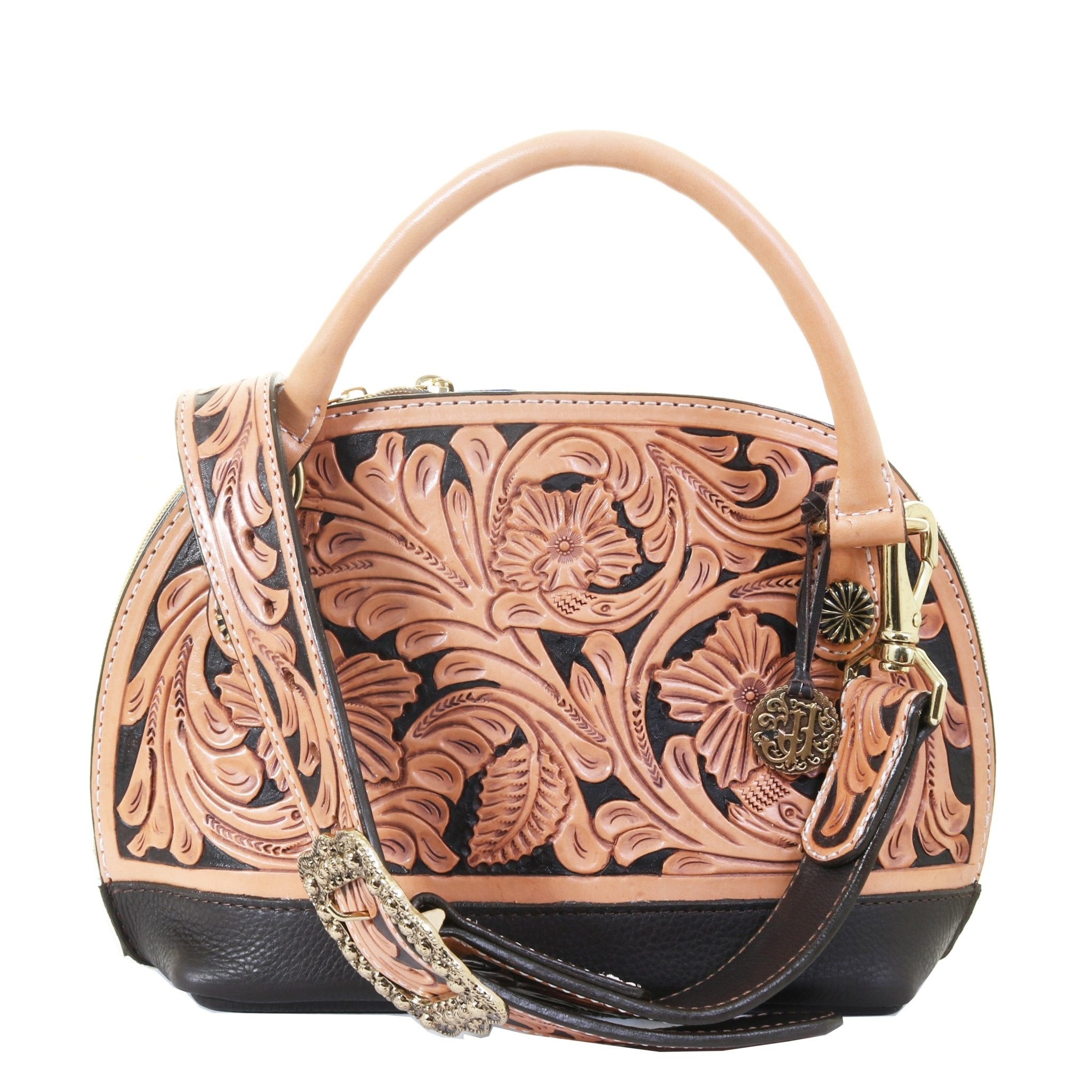 DS01 - Sheridan Daisy Dome Satchel - Double J Saddlery