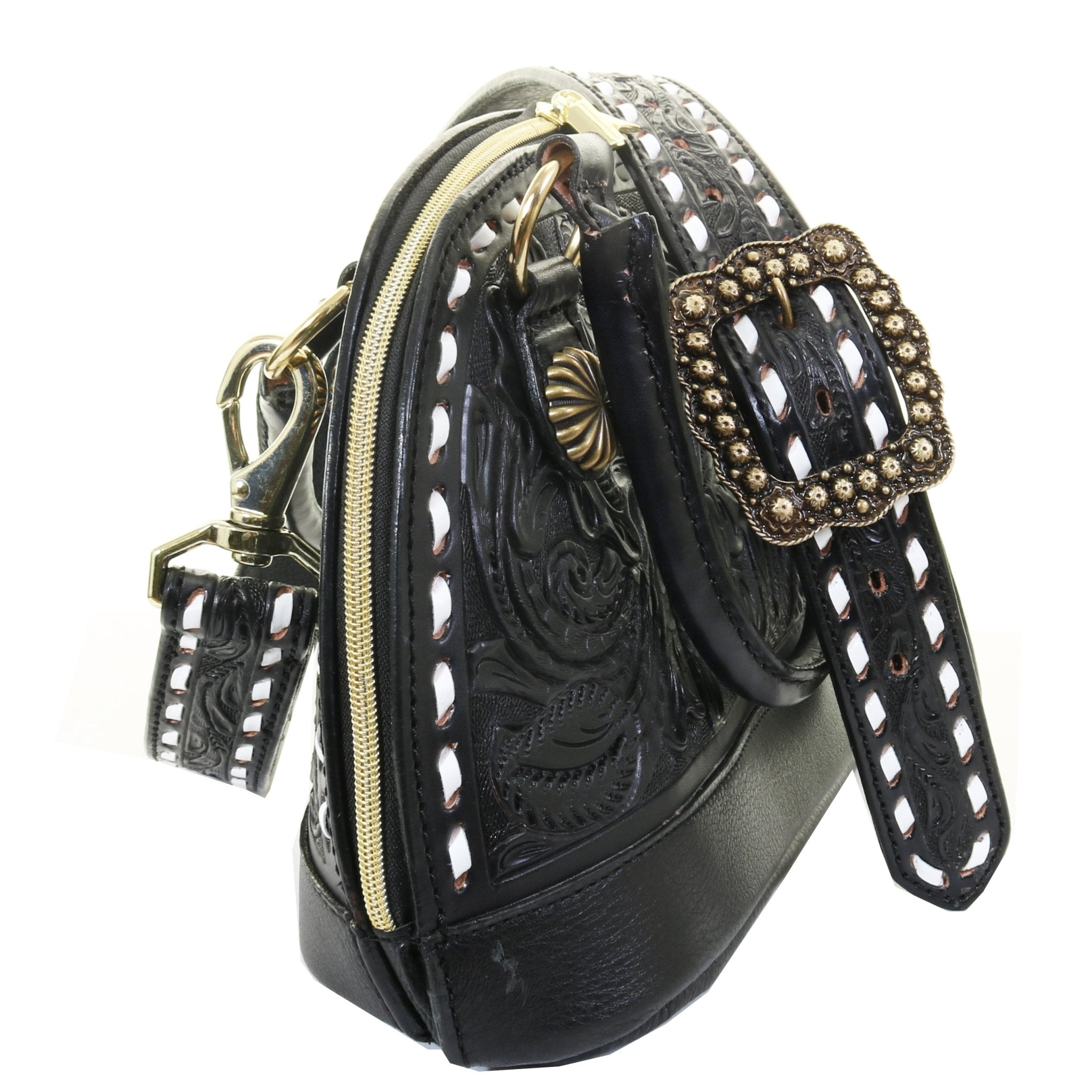 DS02 - Texas Poppy Dome Satchel - Double J Saddlery