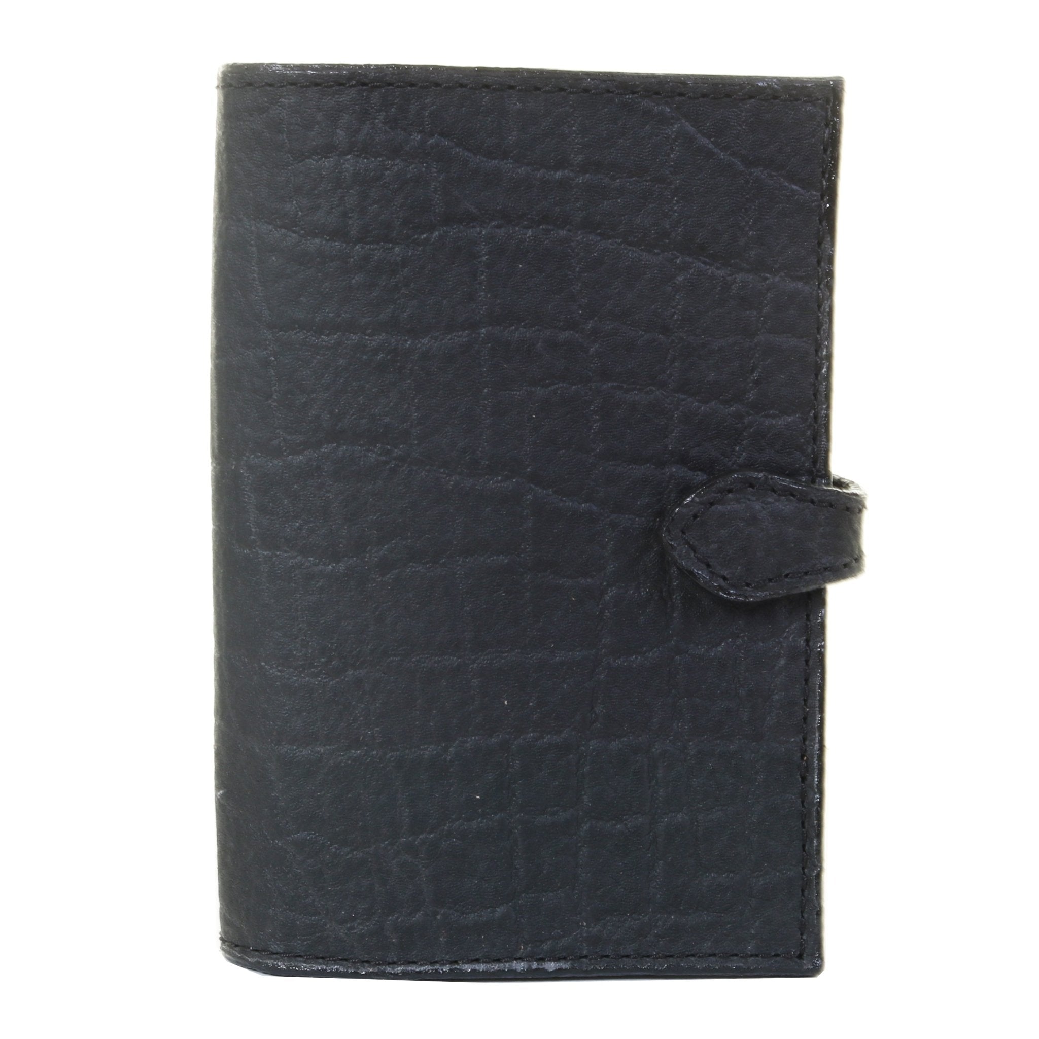 DT46 - Black Elephant Print Day Planner - Double J Saddlery