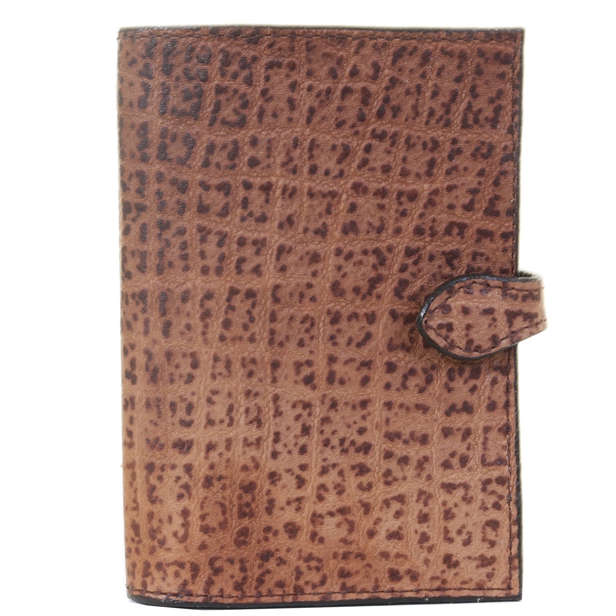 DT50 - Saddle Tan Elephant Print Day Planner - Double J Saddlery