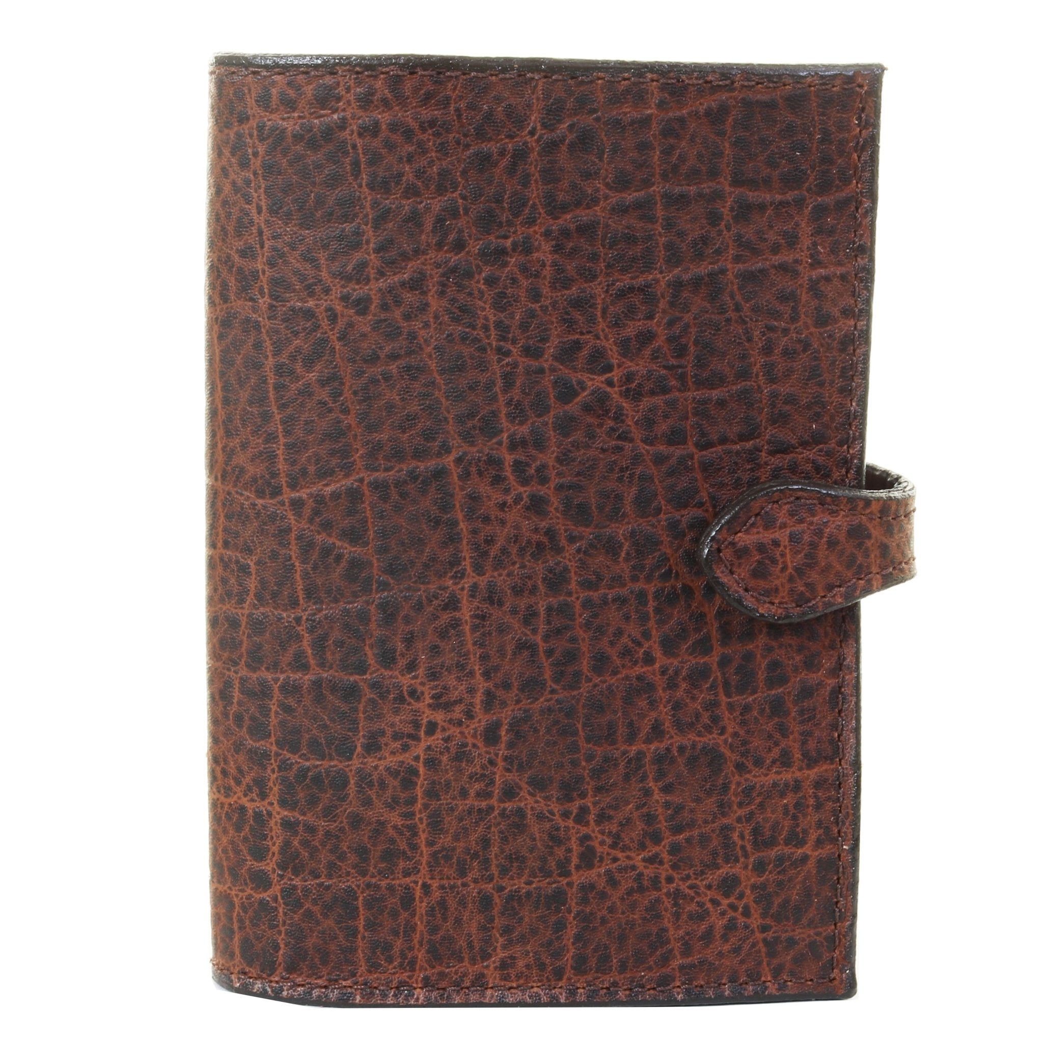 DT51 - Expresso Elephant Print Day Planner - Double J Saddlery