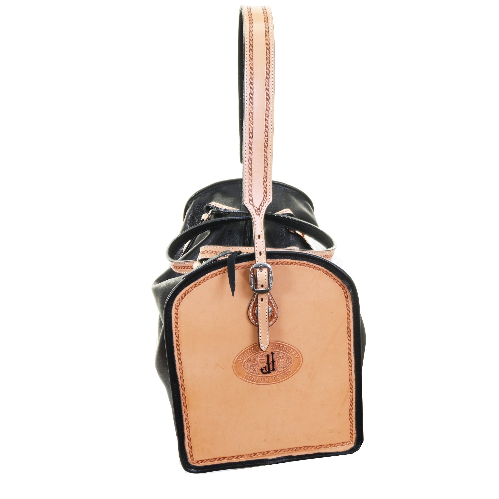 DUF19 - Black Chap Duffel Bag - Double J Saddlery