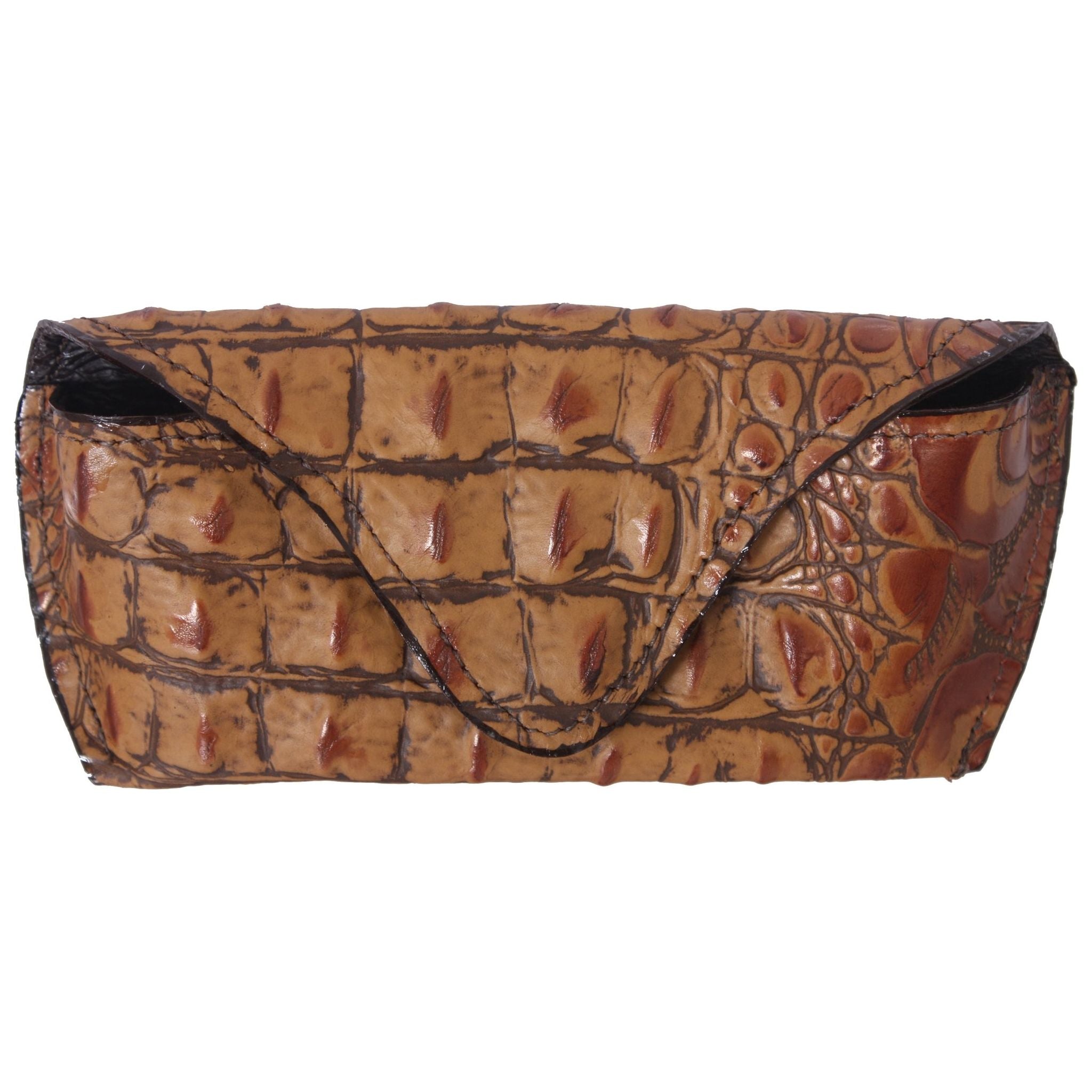 EGCS10 - Floral Gator Print Eye Glass Case - Double J Saddlery