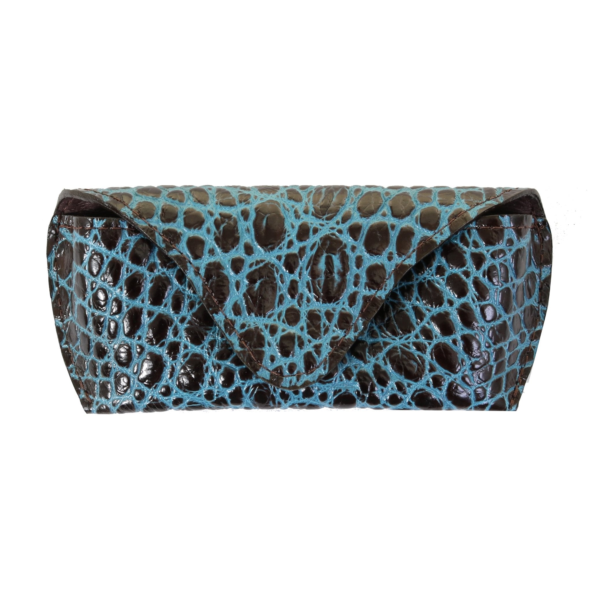 EGCS15 - Albuquerque Croc Eye Glass Case - Double J Saddlery