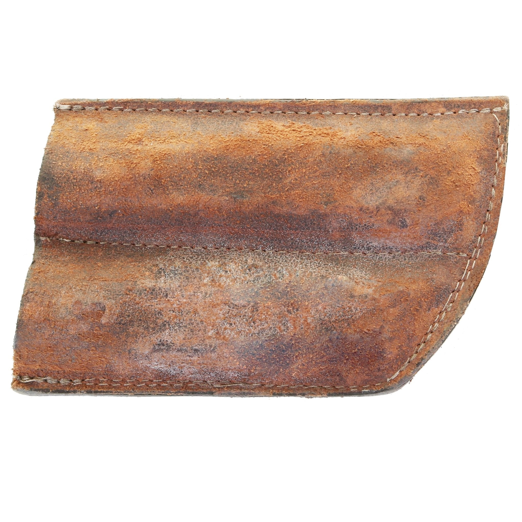 GH09 - Brown Roughout Clip Holder - Double J Saddlery