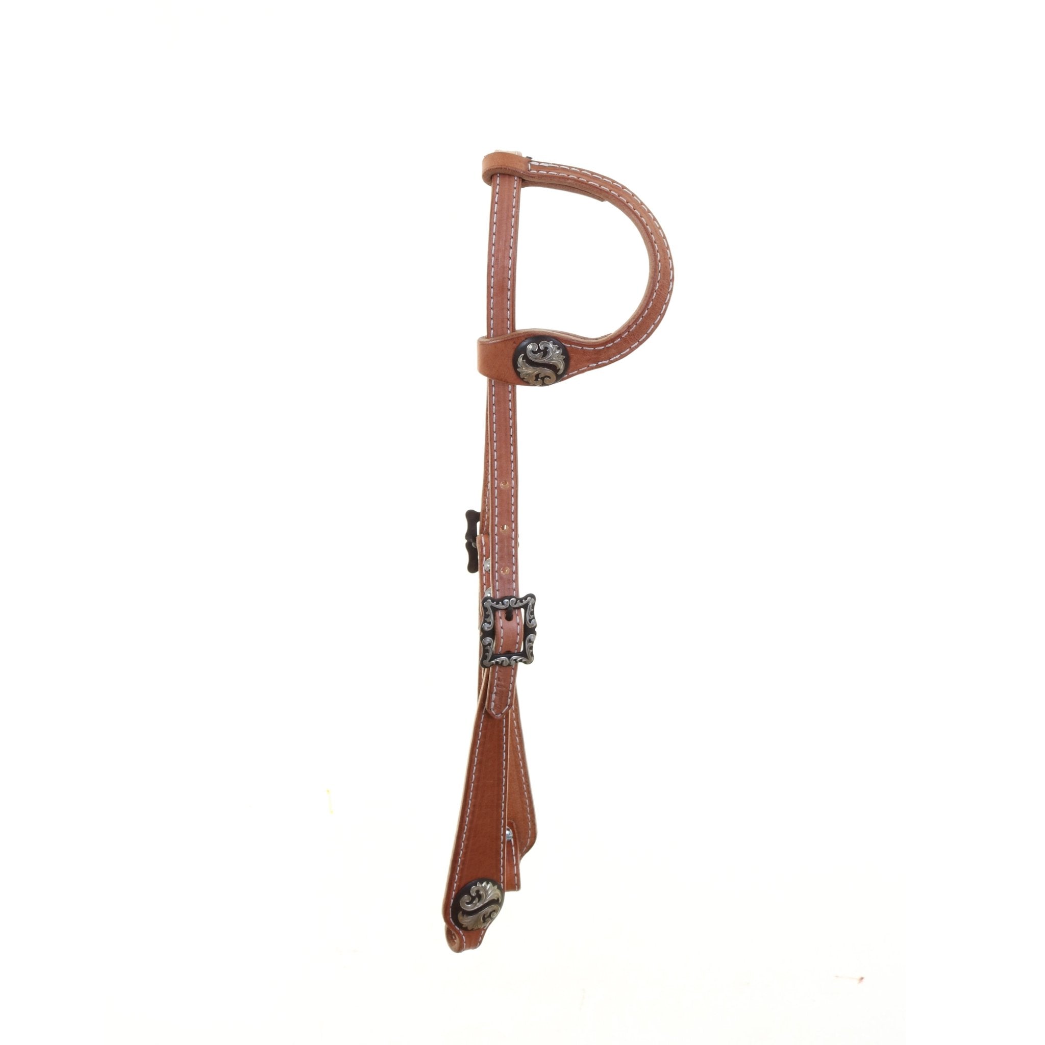 H1281 - Harness Leather Single Ear Headstall - Double J Saddlery