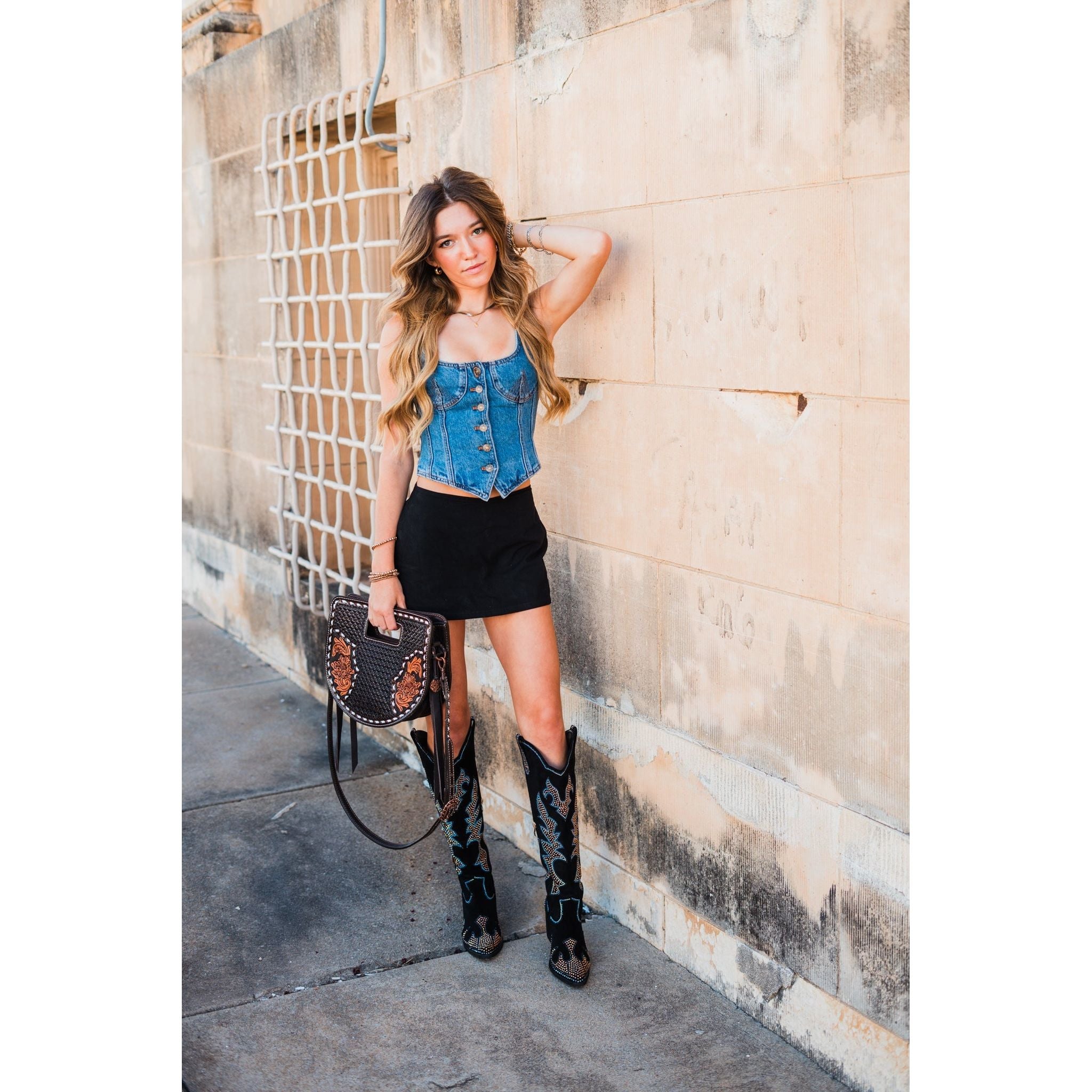 HCC13 - The Western Half Circle Clutch - Double J Saddlery