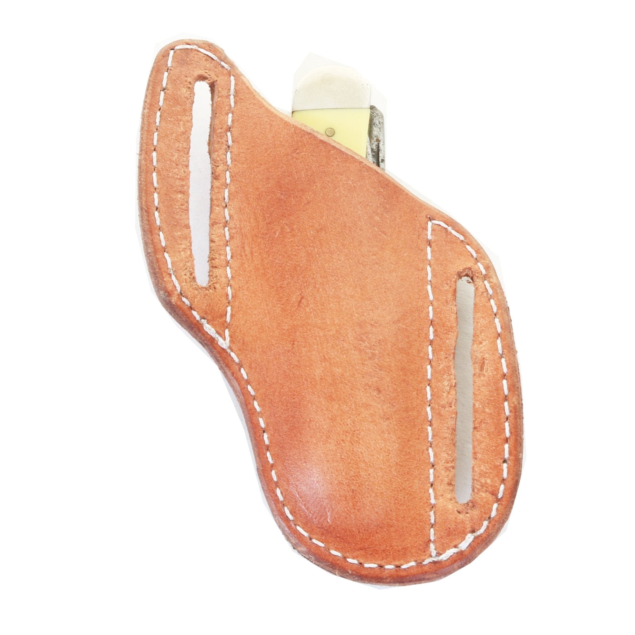 KS51 - Harness Leather Knife Scabbard - Double J Saddlery