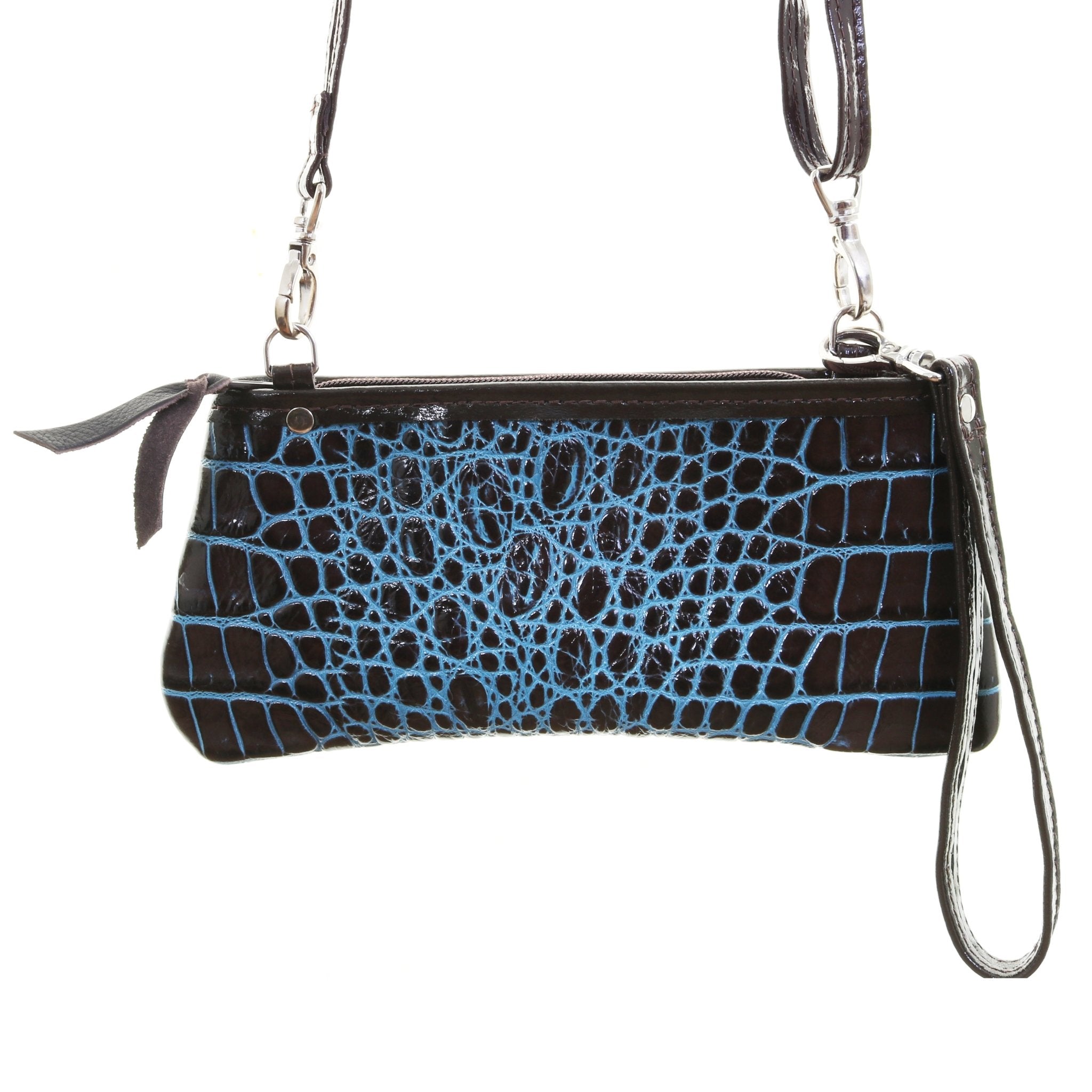 LC105 - Albuquerque Croc Little Clutch - Double J Saddlery