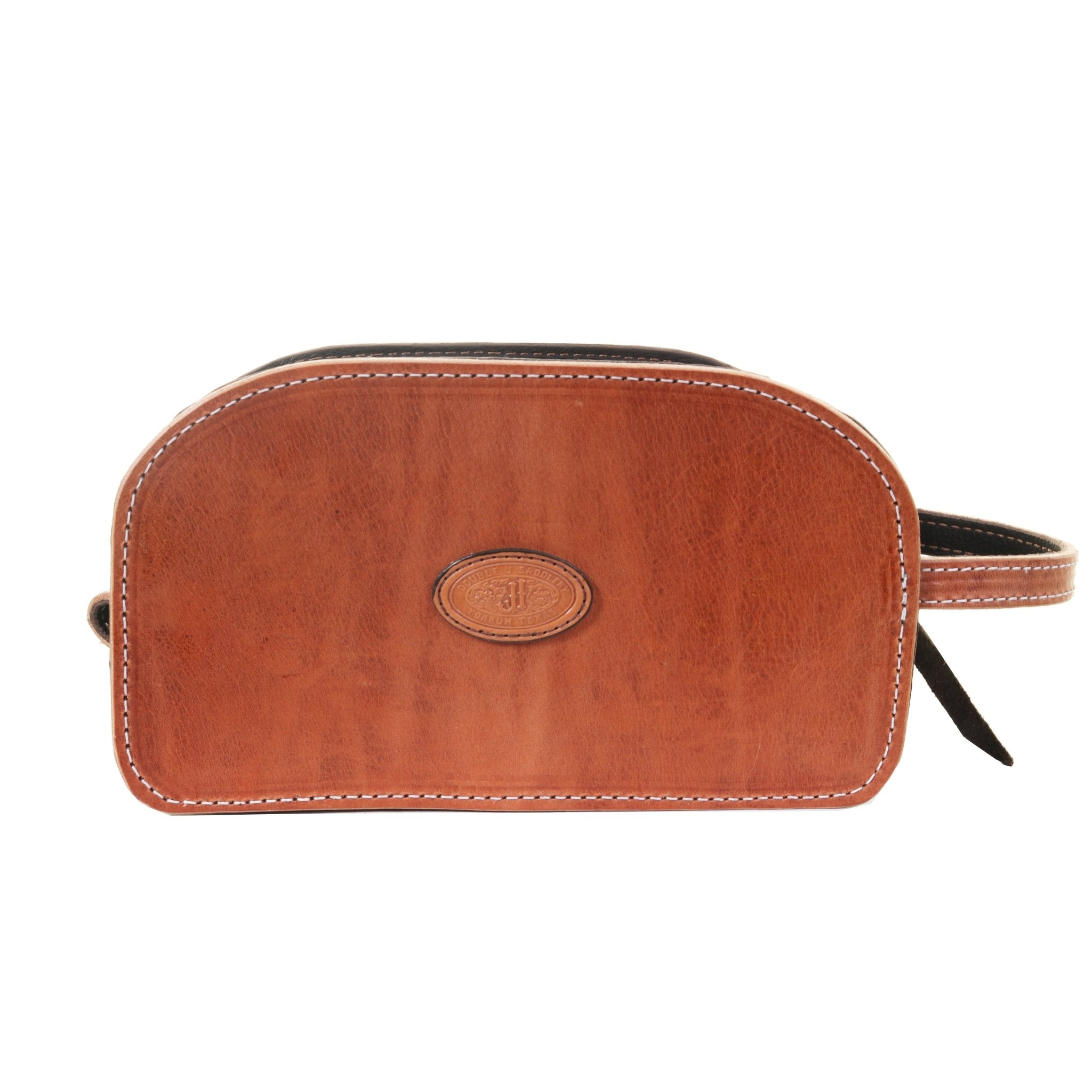 LSK77 - Harness Leather Shaving Bag - Double J Saddlery
