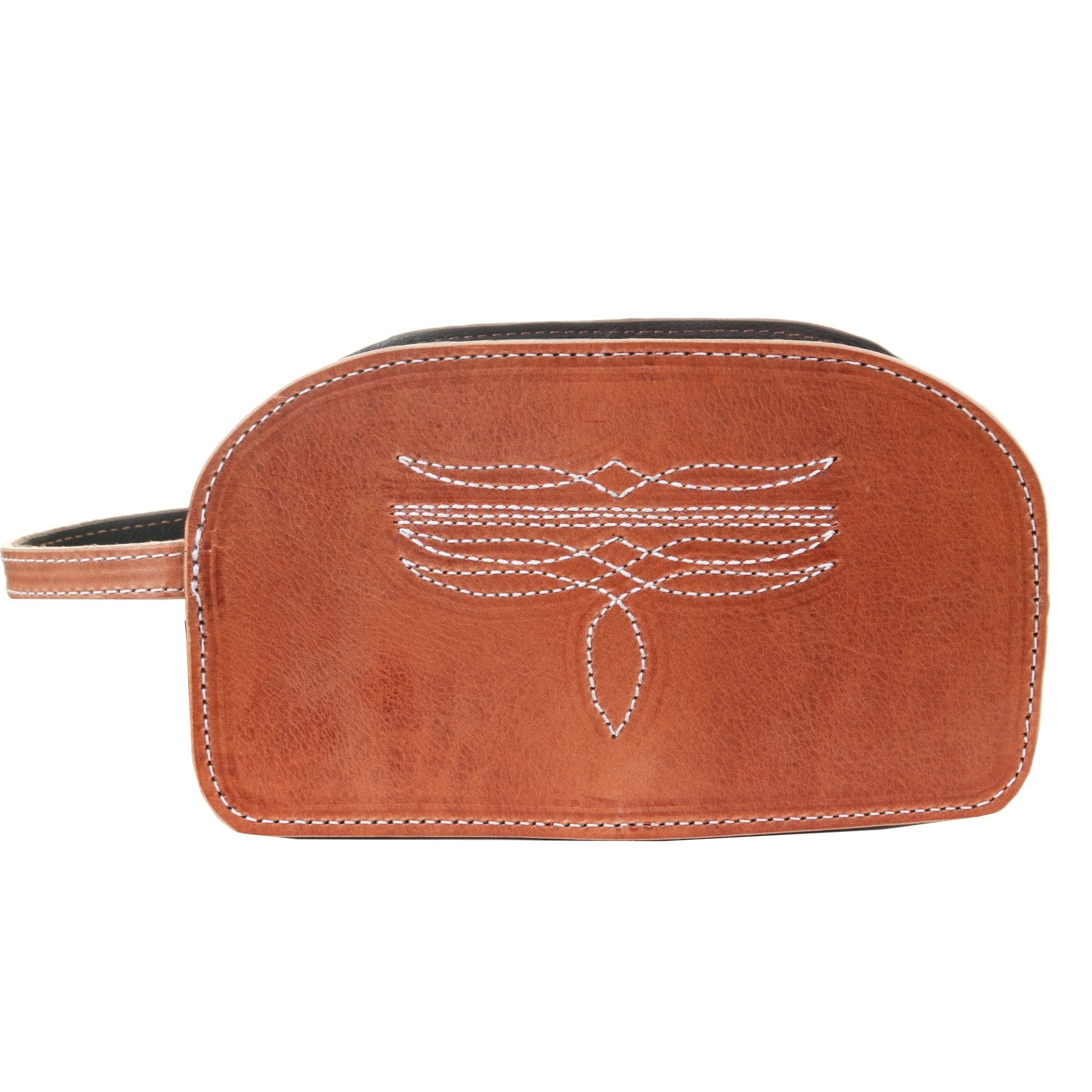 LSK77 - Harness Leather Shaving Bag - Double J Saddlery