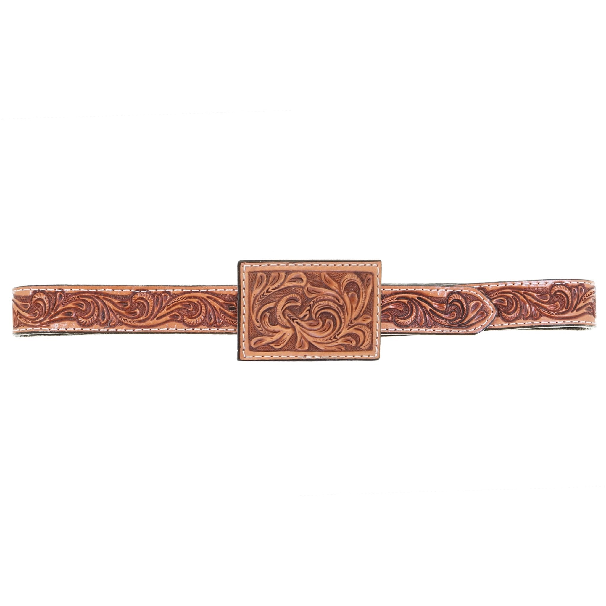 MLB05 - Natural Leather Buckle - Double J Saddlery