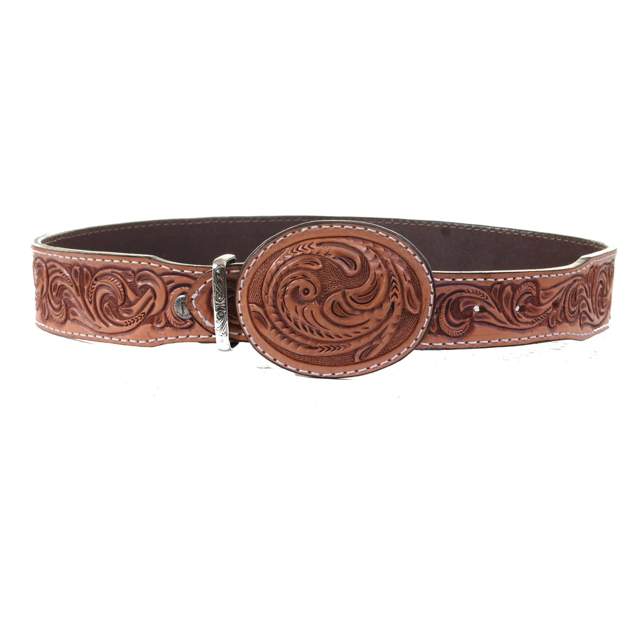 MLB19A - Texas Whirlwind Oval Buckle - Double J Saddlery