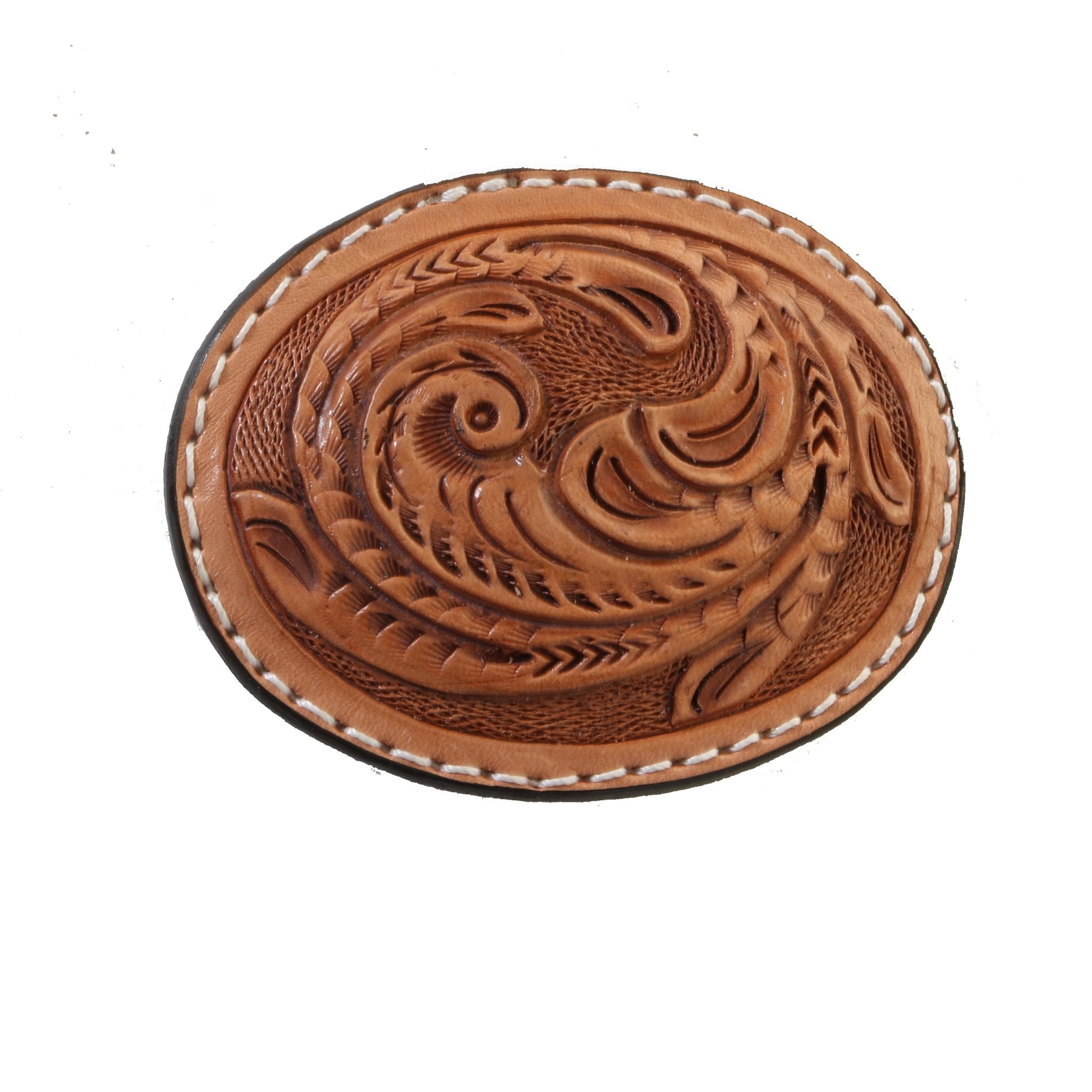 MLB19A - Texas Whirlwind Oval Buckle - Double J Saddlery