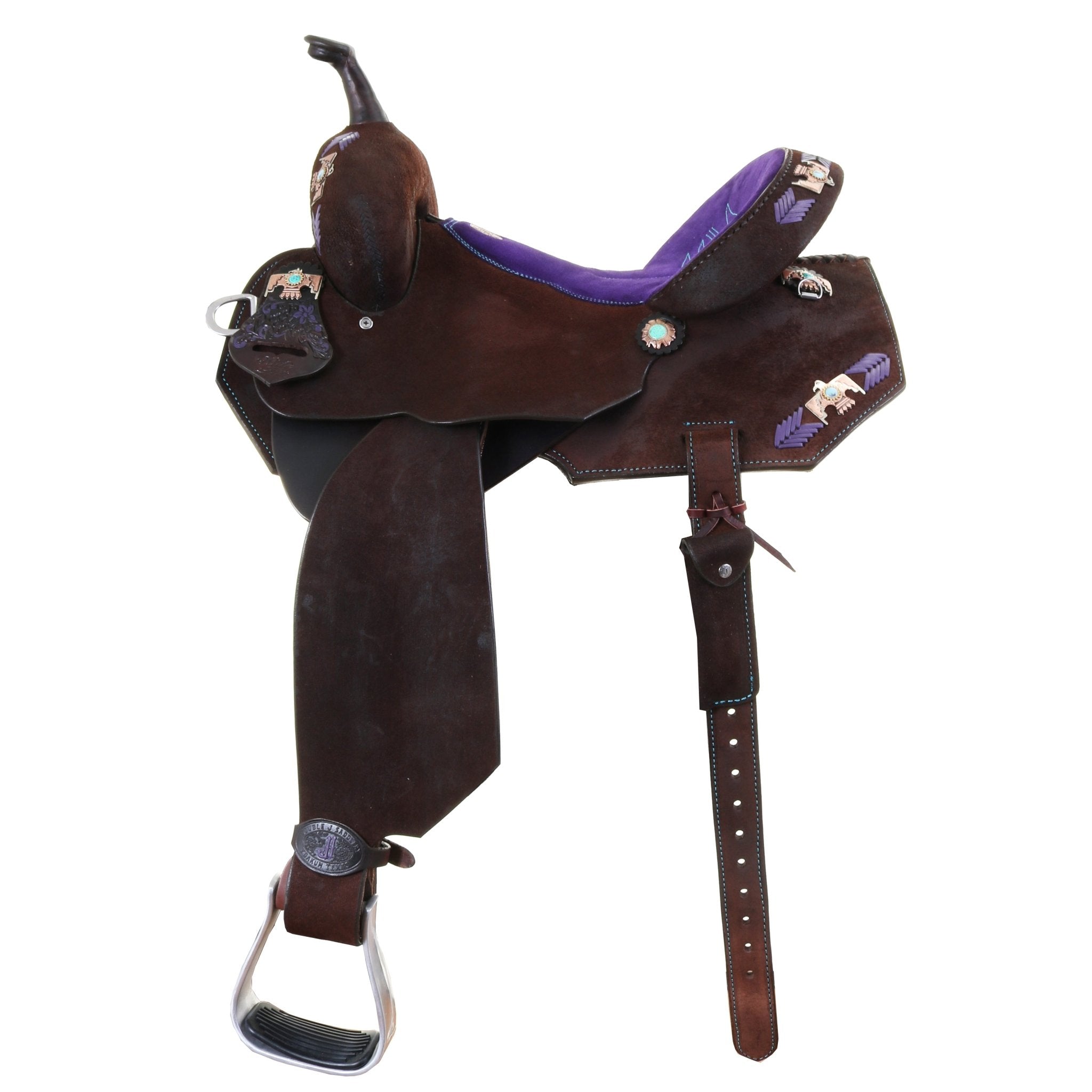 SBP00 - 119154 - Pozzi Pro Barrel Racer - Double J Saddlery