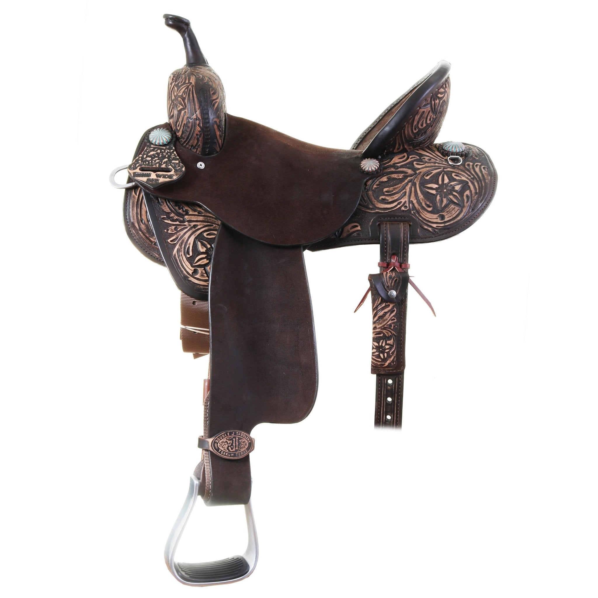 SBP00 - Pozzi Pro Barrel Racer w/ SRS - Double J Saddlery
