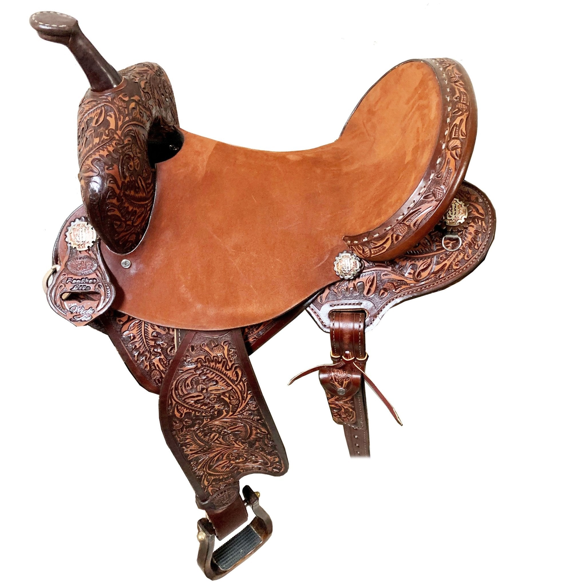SFLW15 - Feather Light Weight Saddle w/ SRS - Double J Saddlery