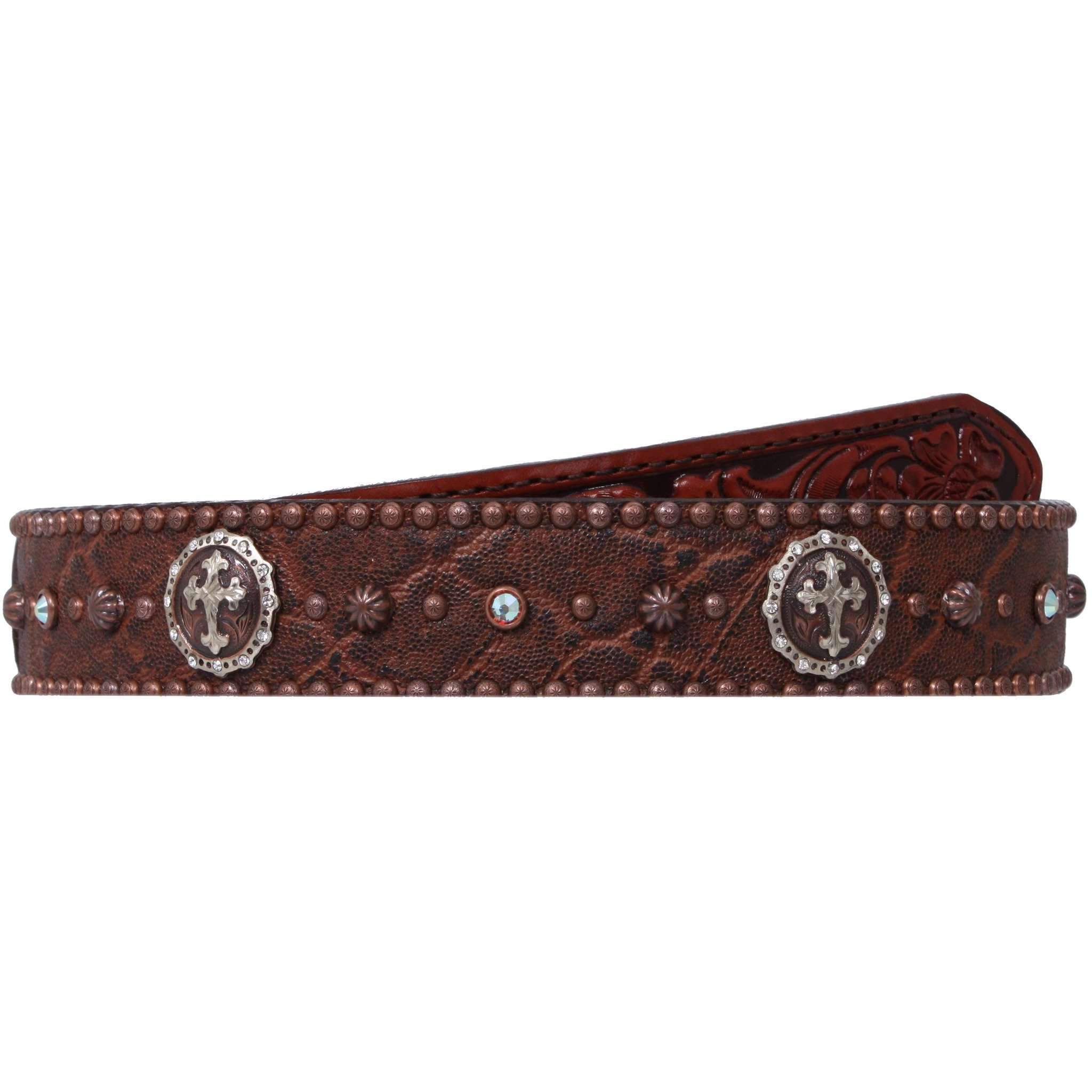 B769A - Bark Elephant Print Belt Belt