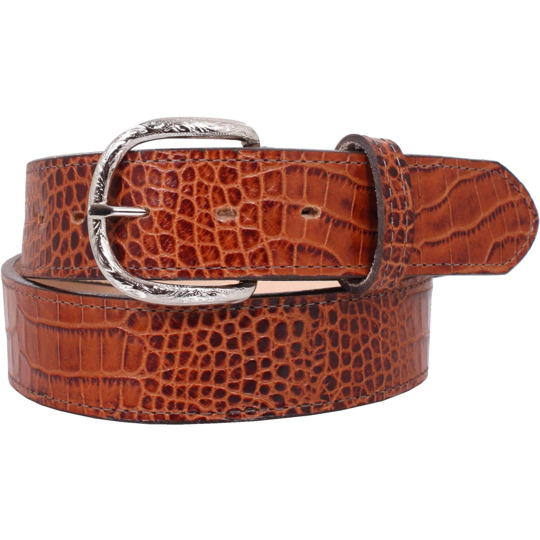 B801 - Mini Africana Cognac Belt Belt