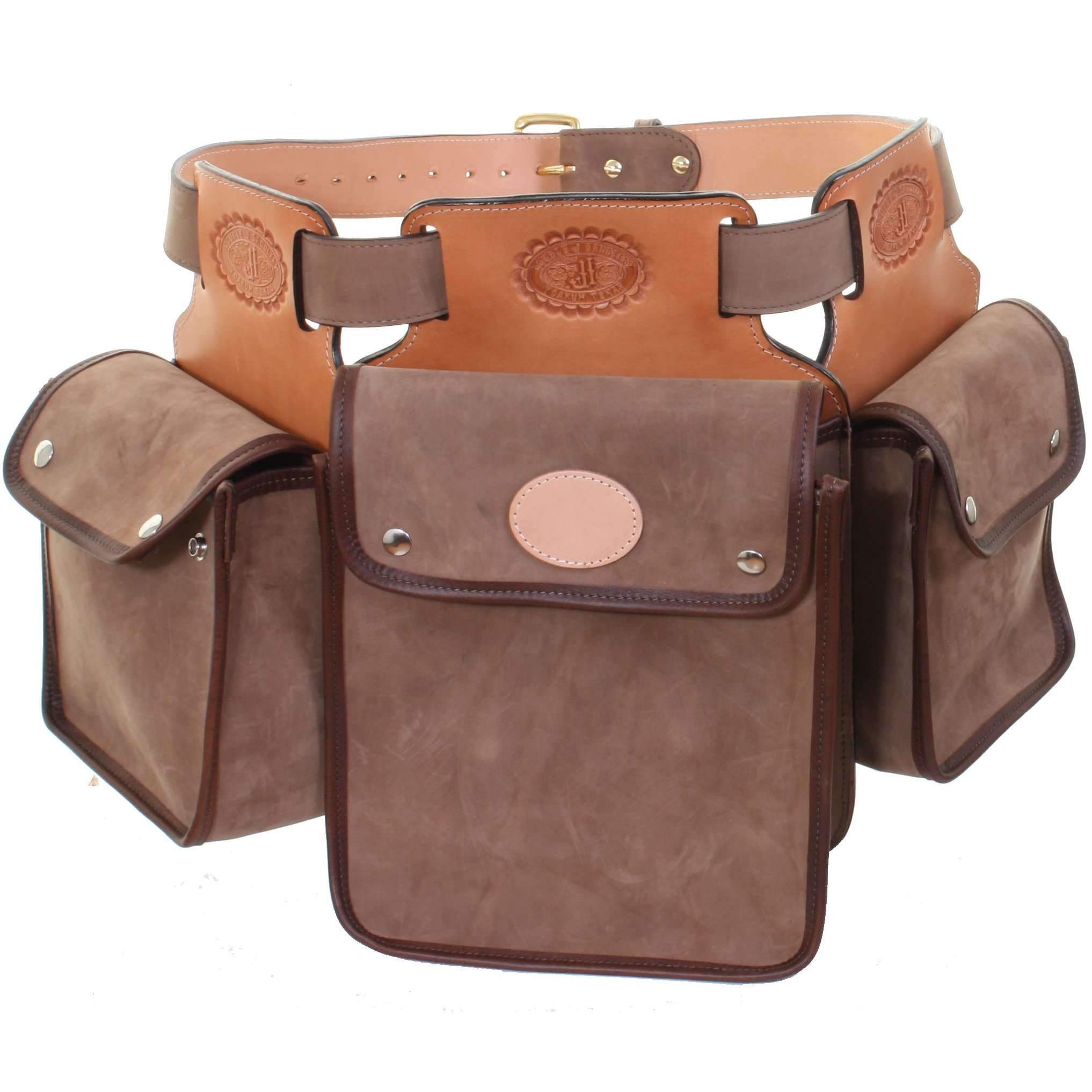 Bb35 - Oil Tan Leather Bird Bag Hunting