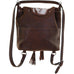 Bbp04 - Roan Cowhide Big Backpack/crossbody Handbag