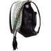 Bbp05 - Navajo Turquoise And Brown Big Backpack/crossbody Handbag