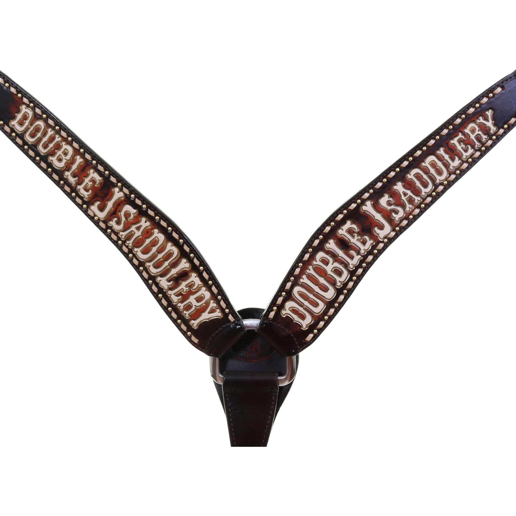 Bc1002 - Walnut Vintage Breast Collar Tack