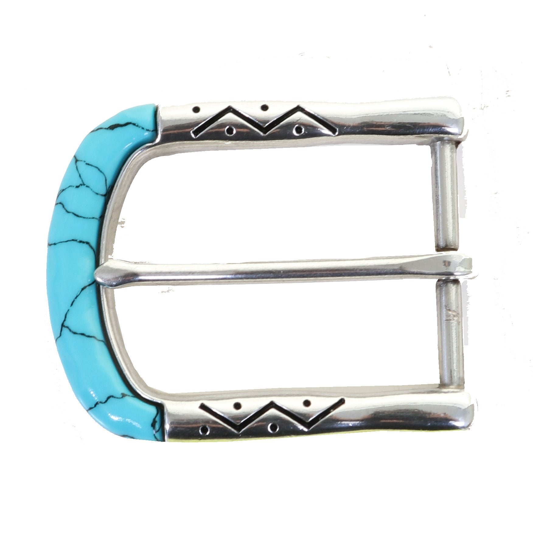 Bk119 - Mojave Turquoise Matrix Buckle Design Option
