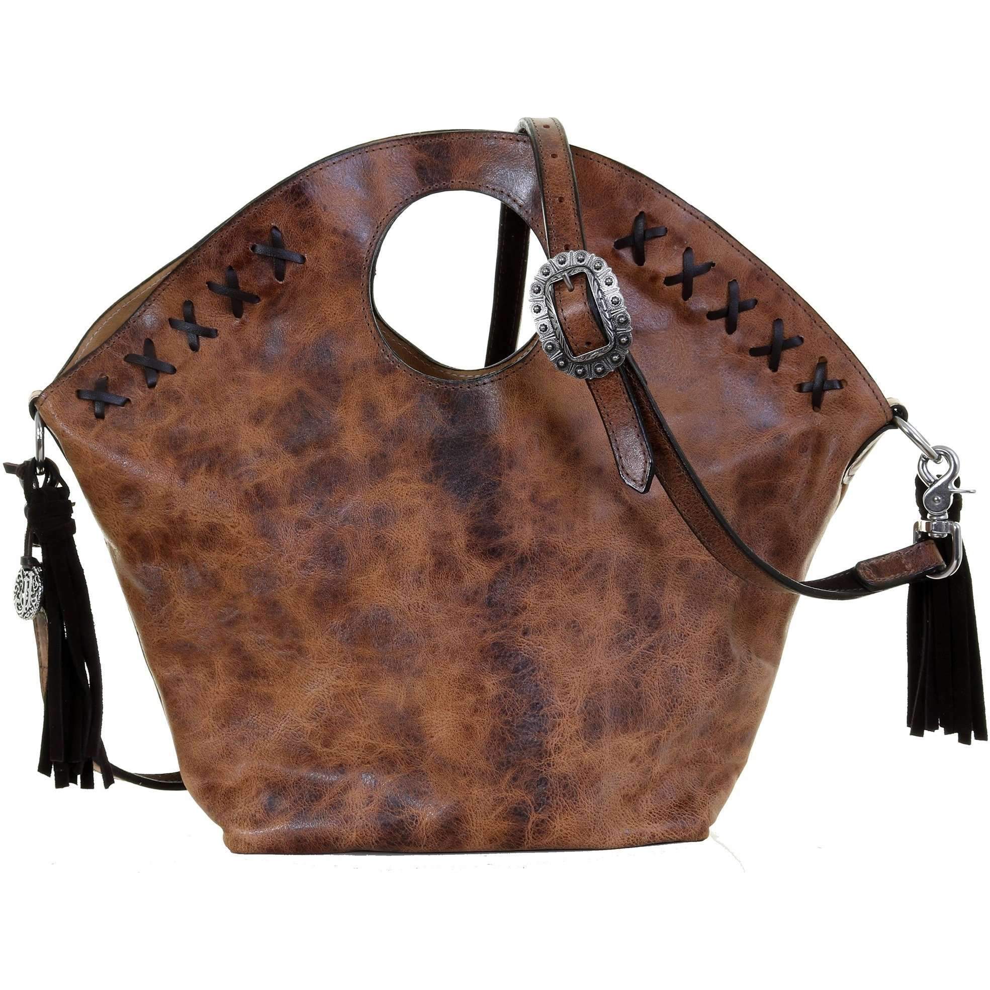 Bol01 - Las Cruces Brown Bolsa Bag Handbag
