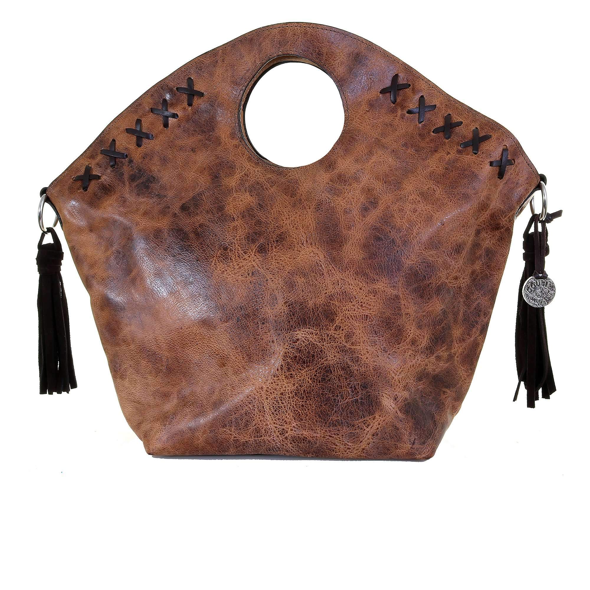 Bol01 - Las Cruces Brown Bolsa Bag Handbag