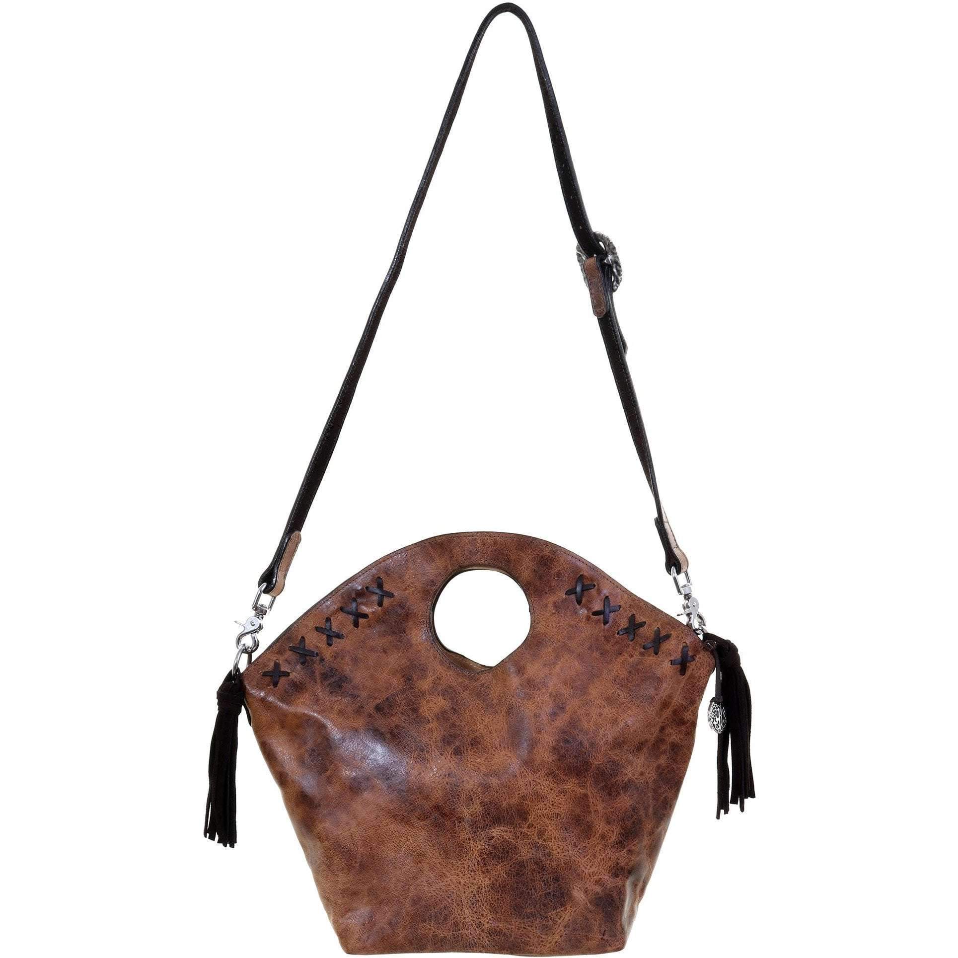 Bol01 - Las Cruces Brown Bolsa Bag Handbag