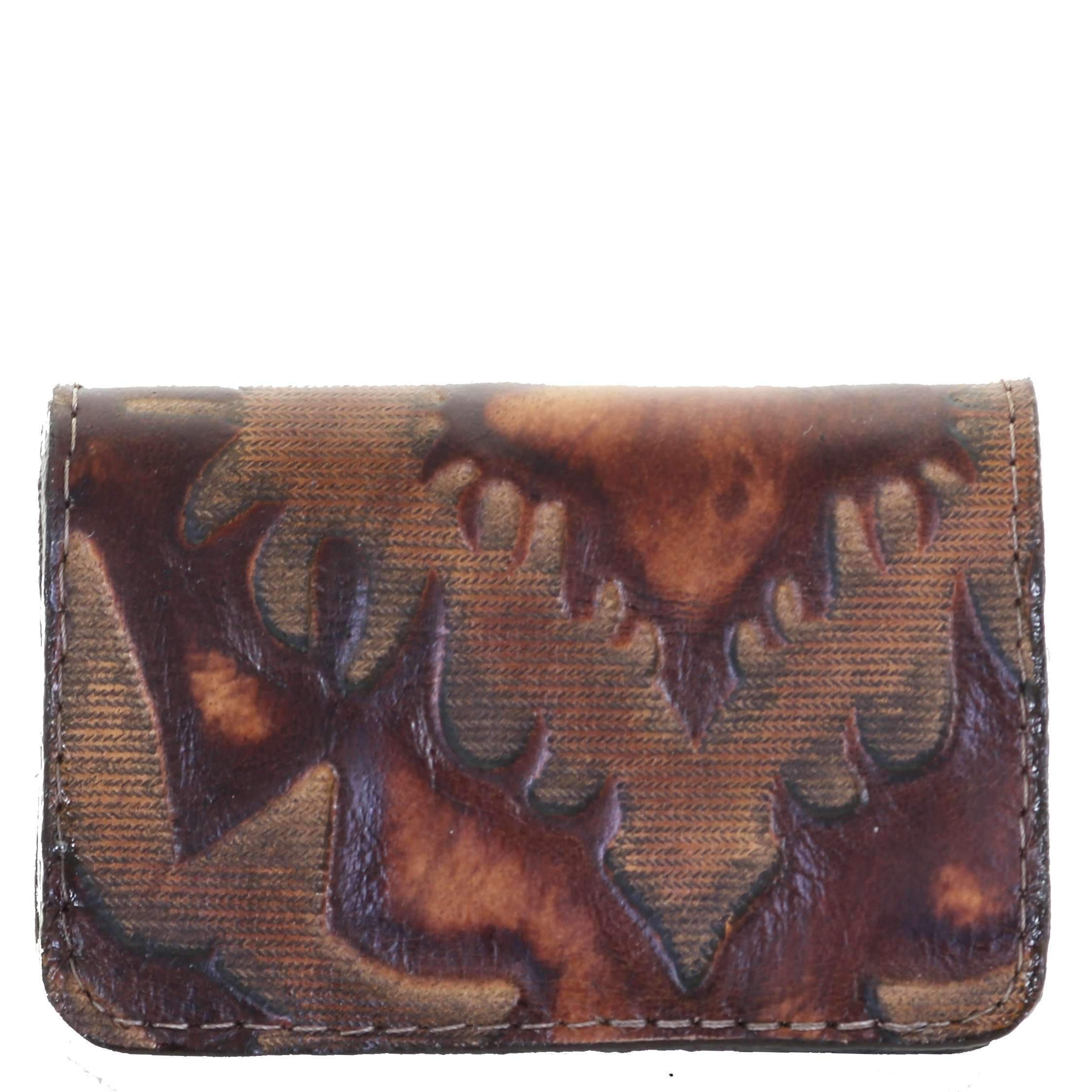 Bus78 - Laredo Burnt Brown Business Card Holder Accessories