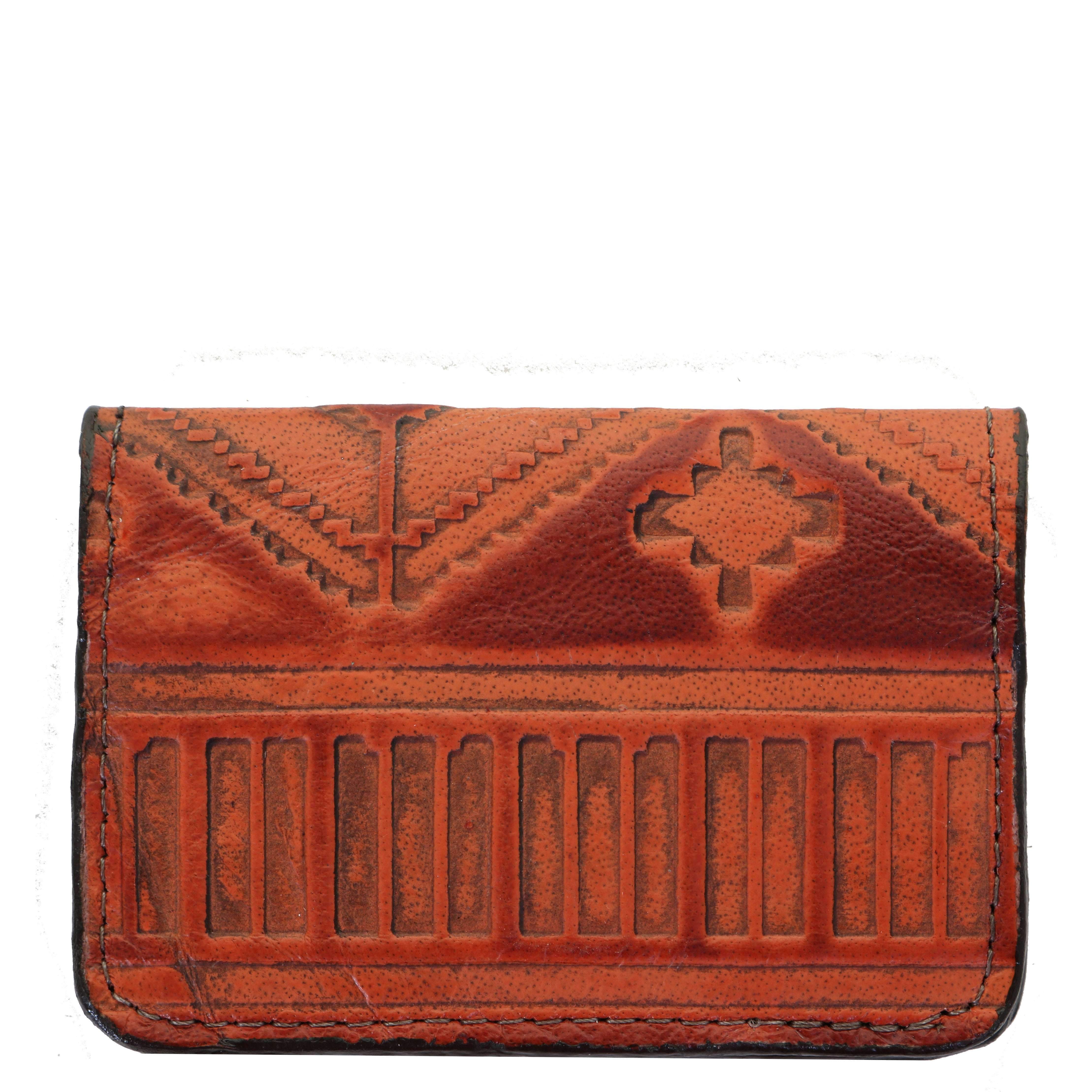 Bus83 - Rustico Orange Sunset Business Card Holder Accessories