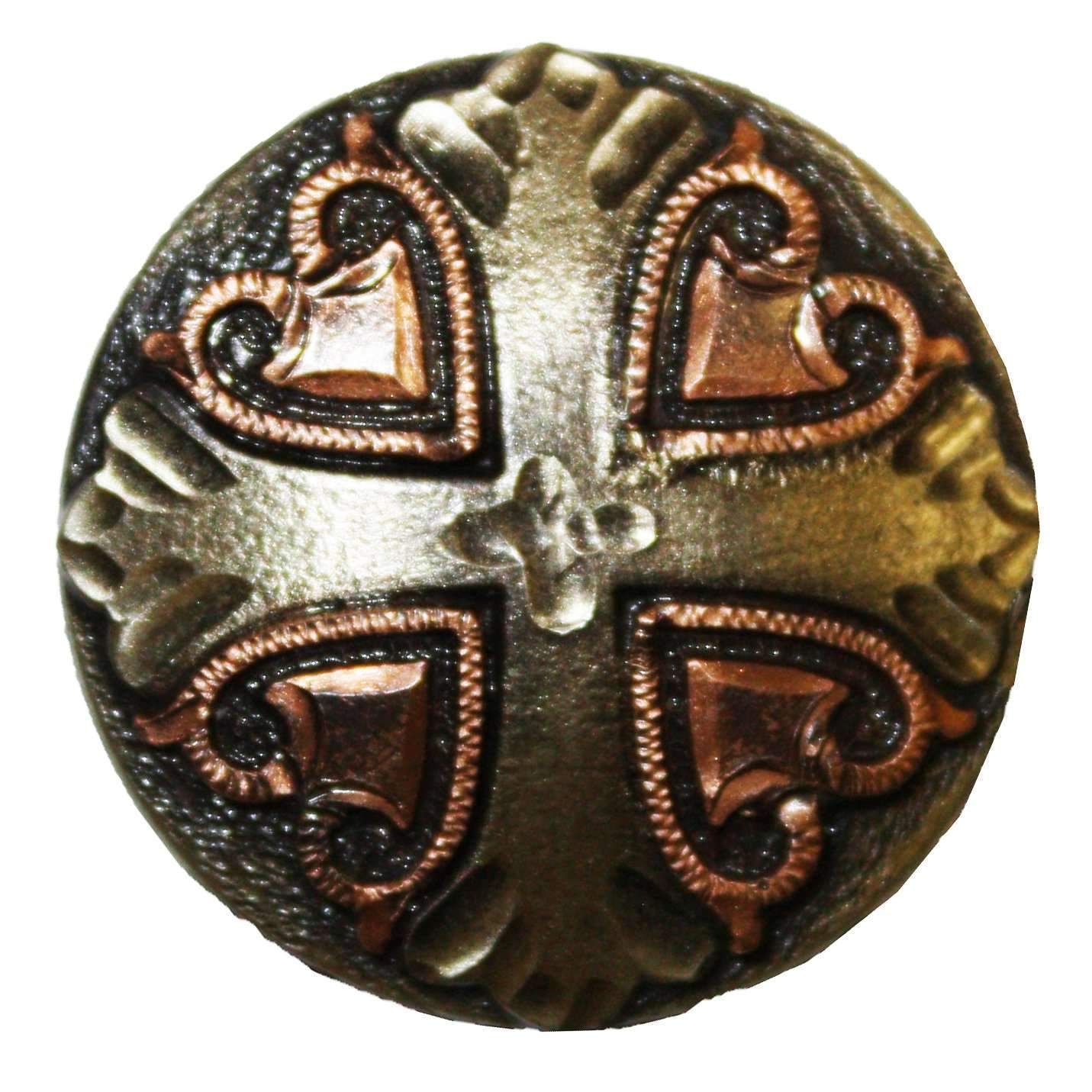 C1515 - Antique Brass Cross Concho Concho