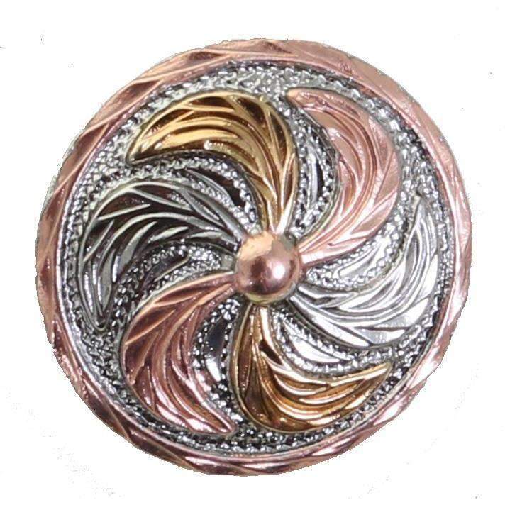 C694 - Vintage Feather Concho Concho