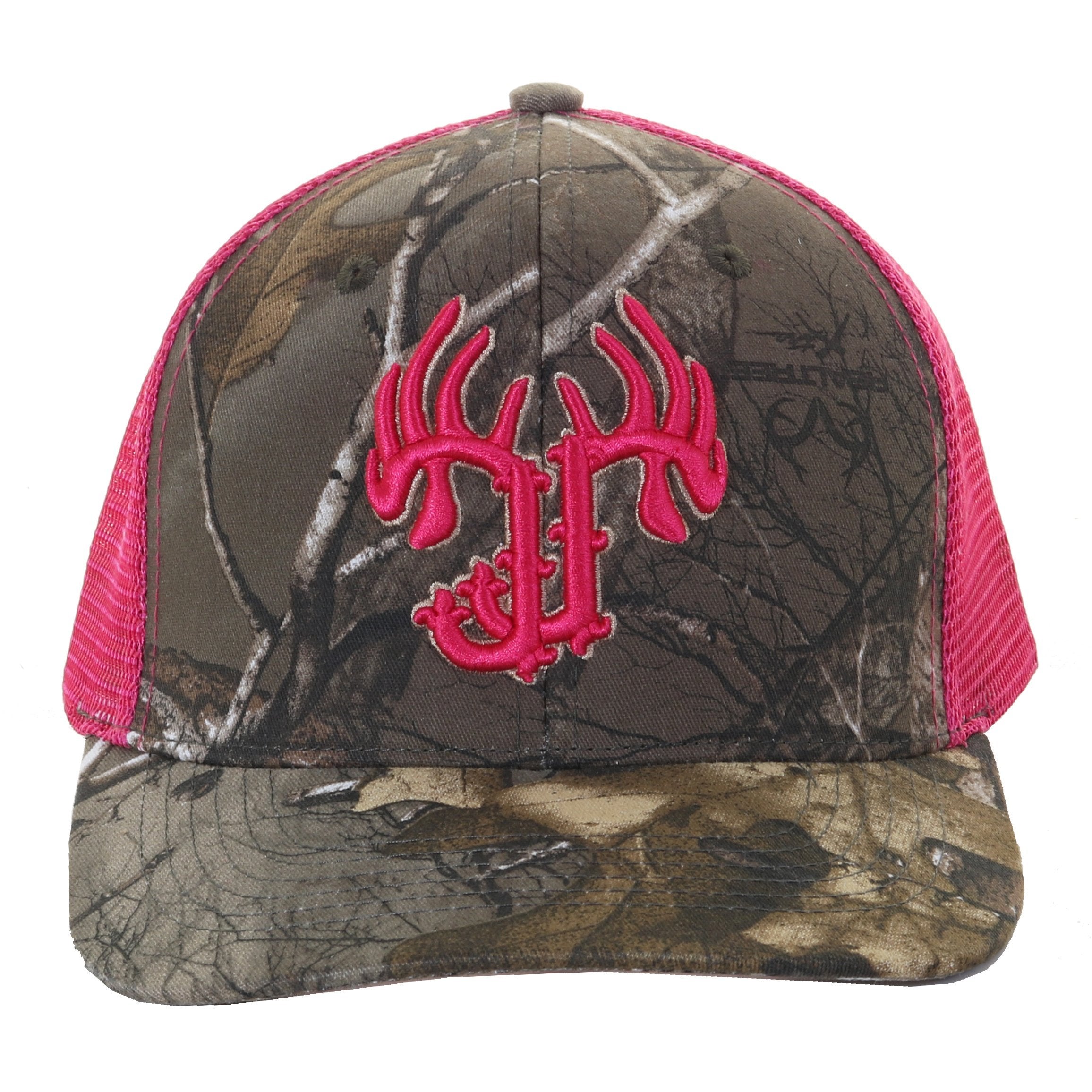 Cap61 - Camo And Pink Cap Cap