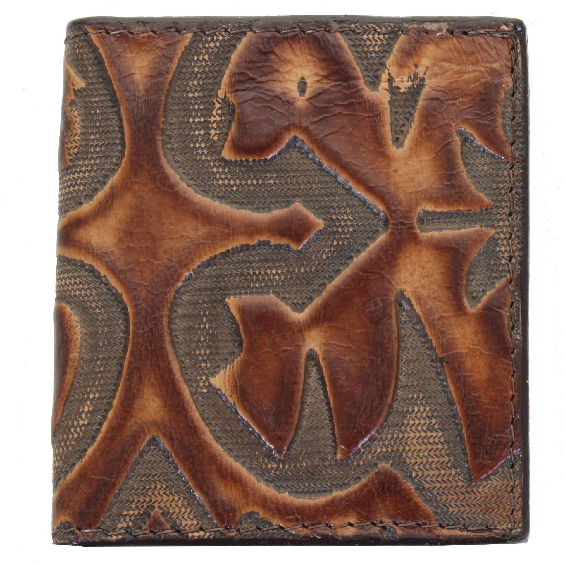 Ccw06 - Laredo Burnt Brown Credit Card Wallet Wallet