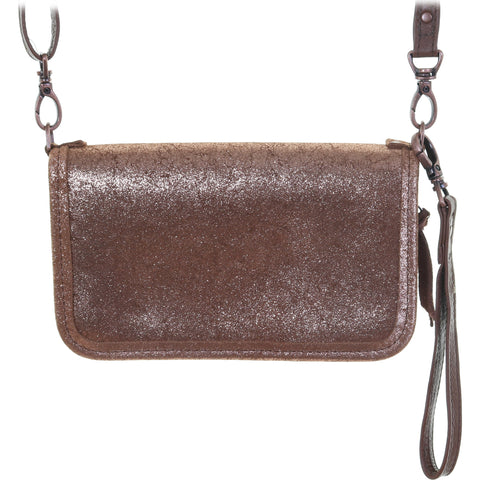 Co211 - Rose Gold Clutch Organizer Handbag